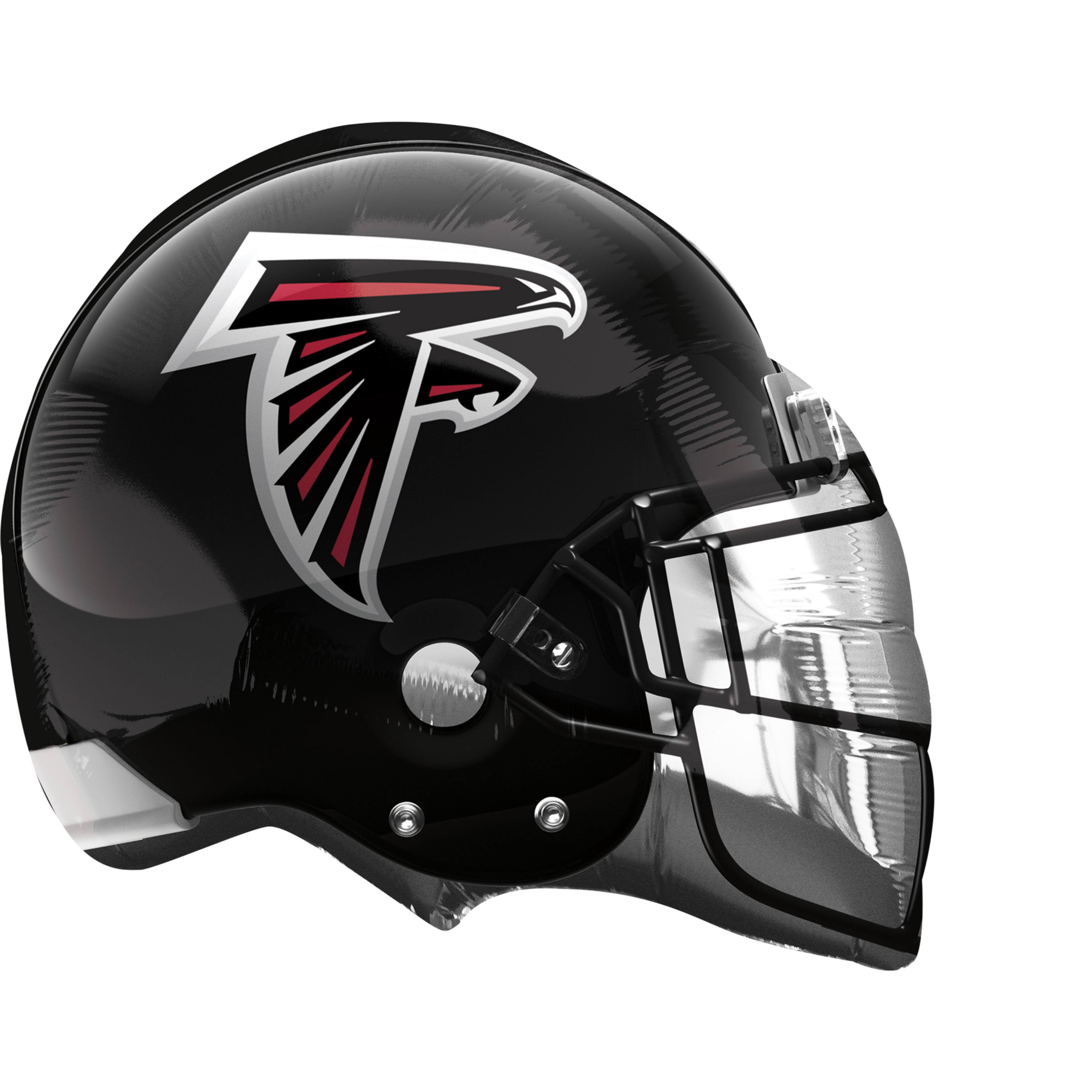 21&#x22; Atlanta Falcons Helmet Foil Balloon