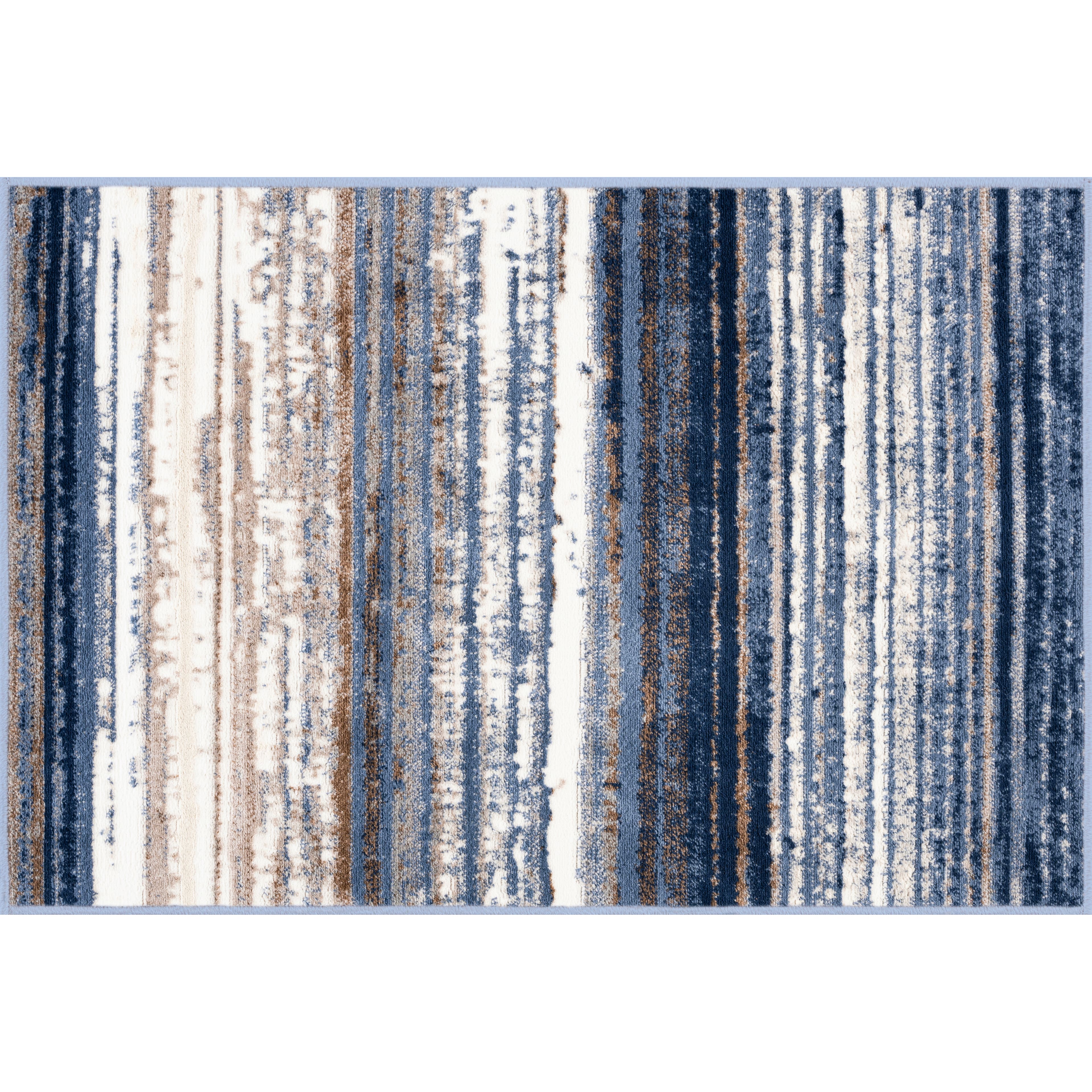 Blue Multi Stripe Area Rug by Ashland&#xAE;
