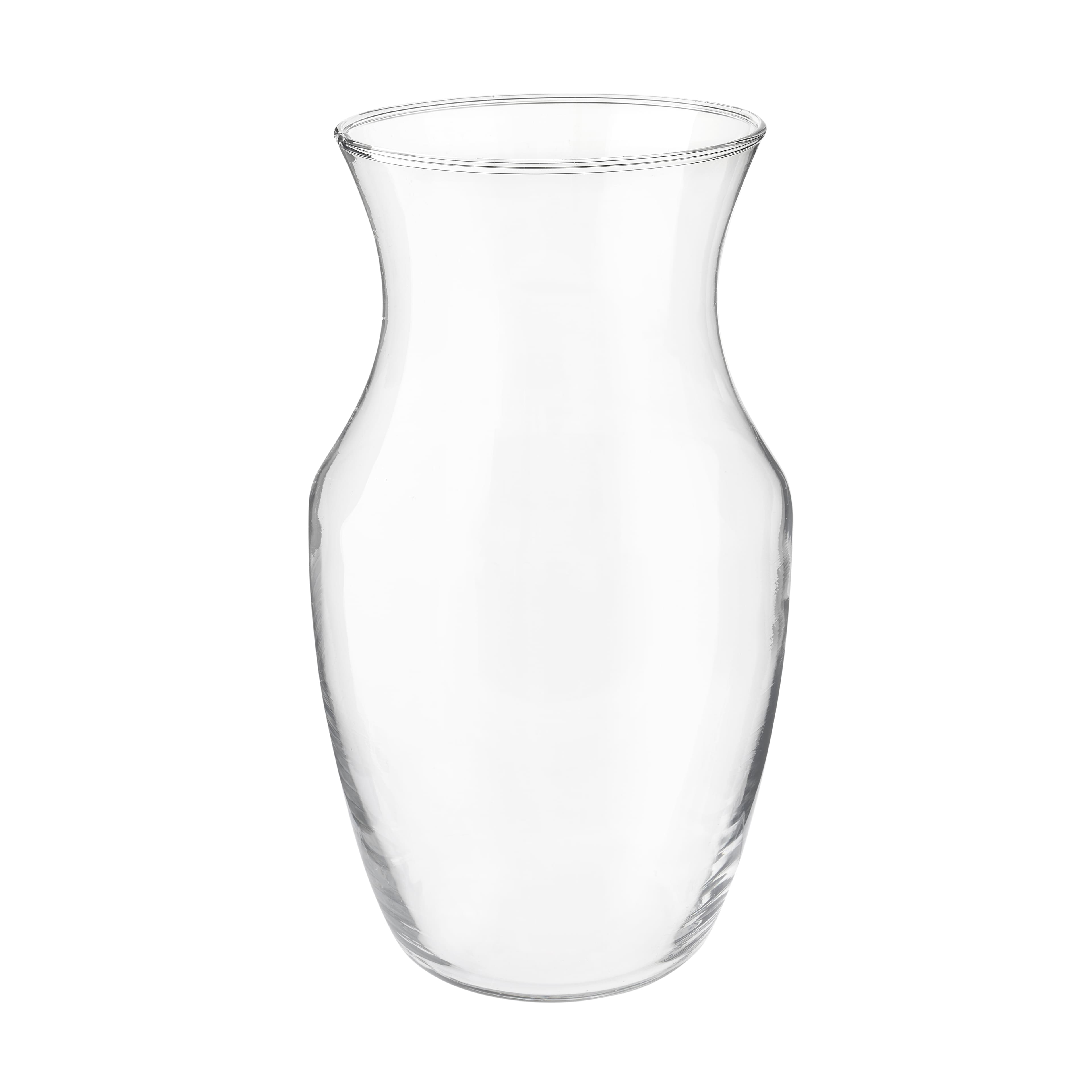 12 Pack: 9&#x22; Glass Rose Vase by Ashland&#xAE;
