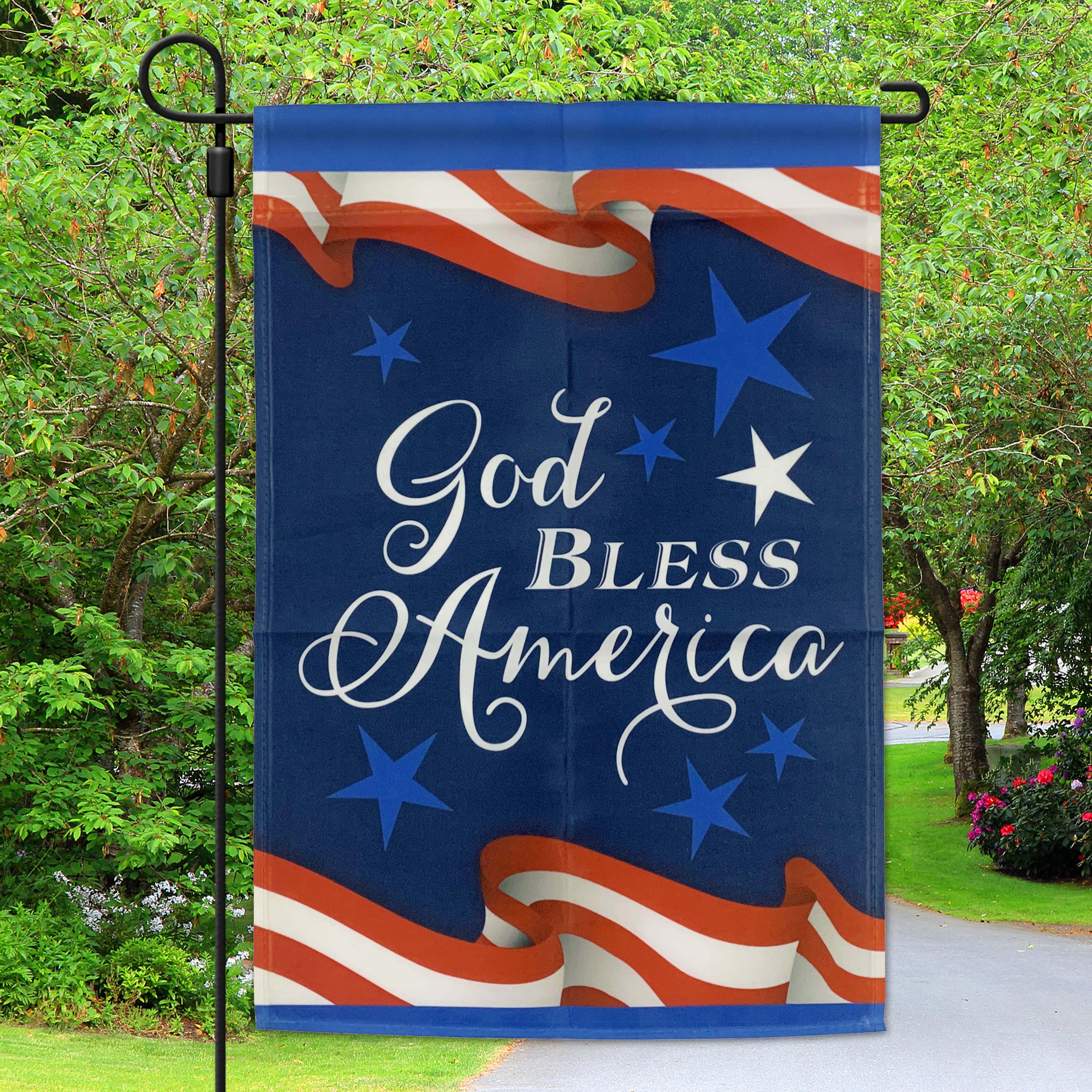 God Bless America Garden Flag by Celebrate It&#x2122;