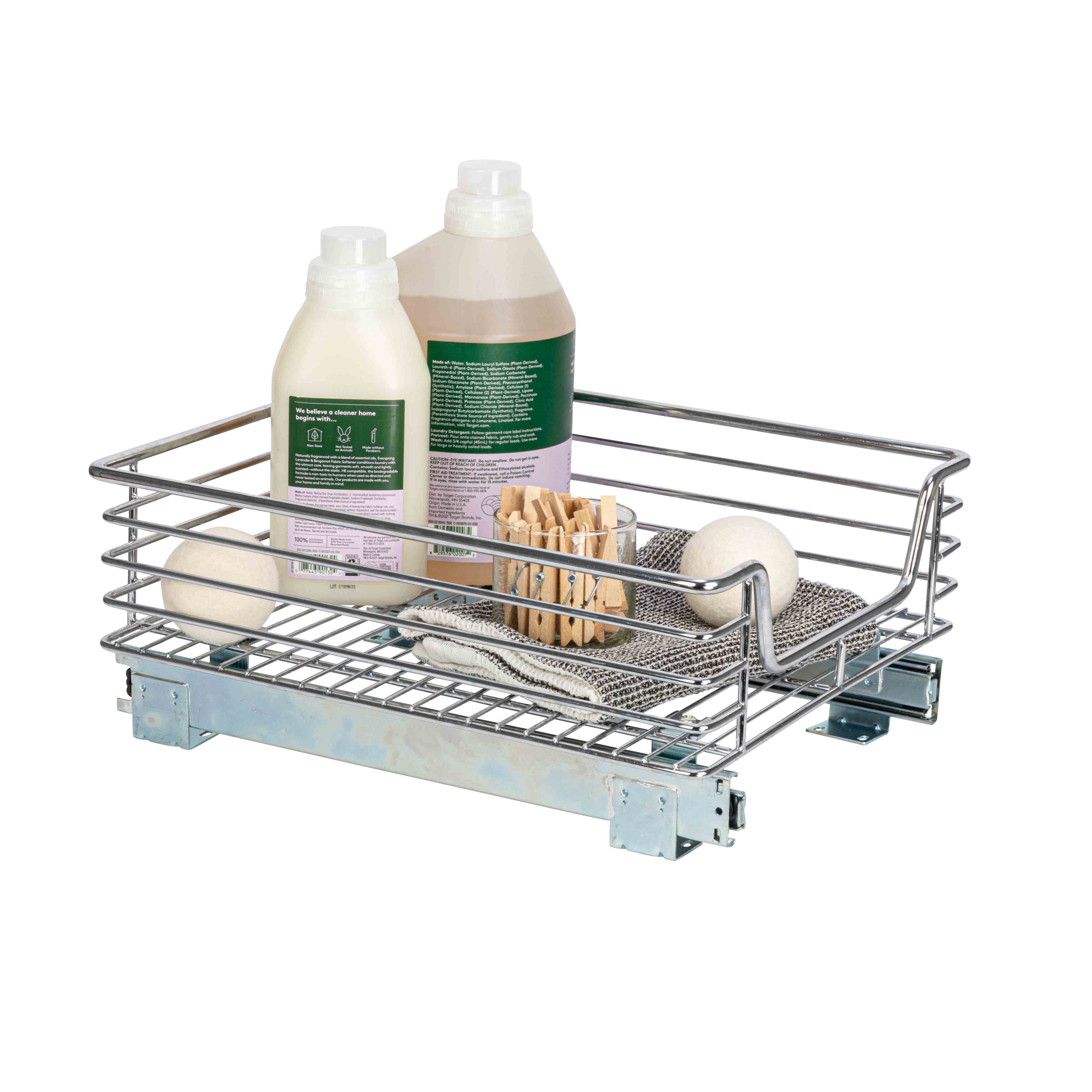 Household Essentials Glidez Chrome Cabinet Organizer