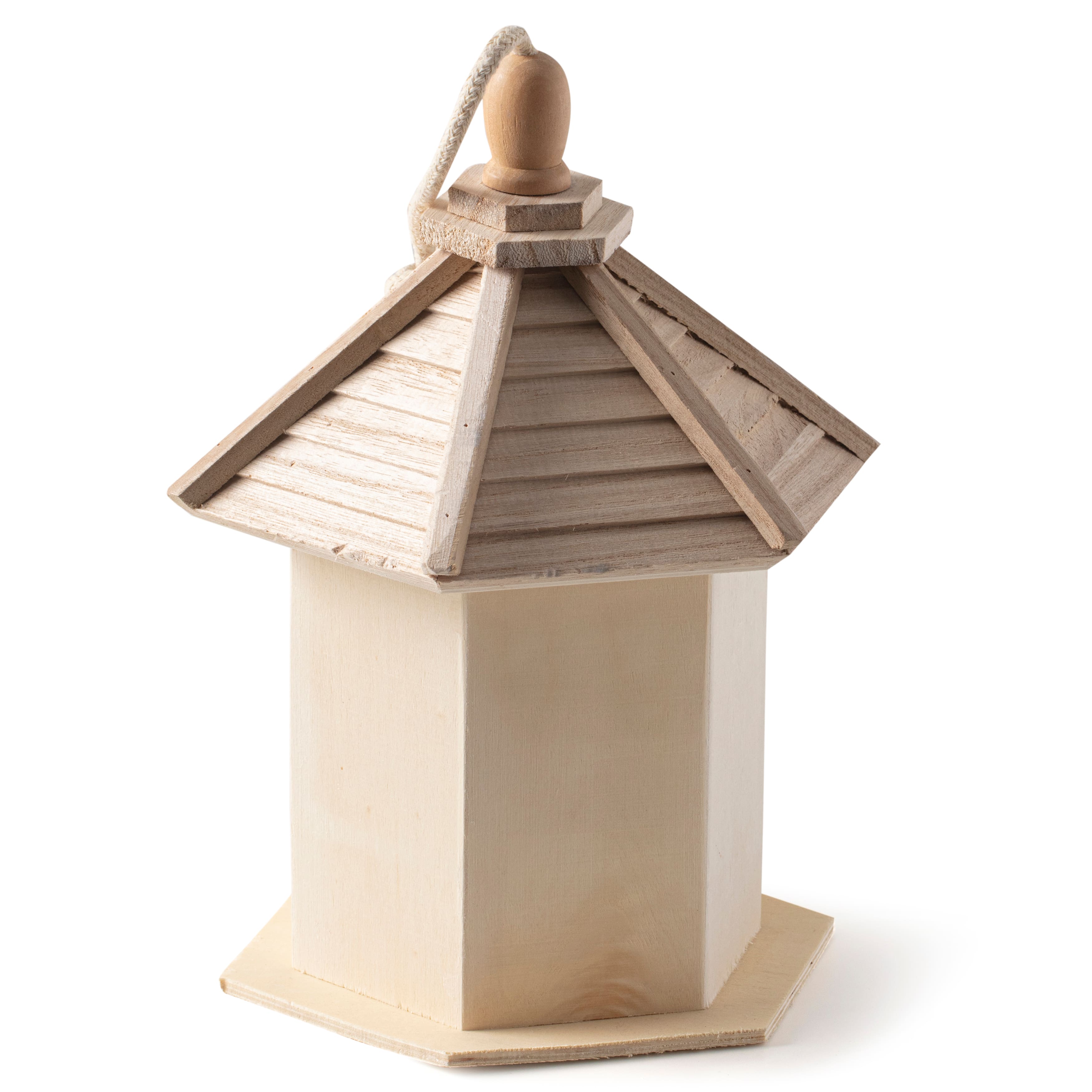 8 Pack: 6.5" Gazebo Birdhouse by Make Market®