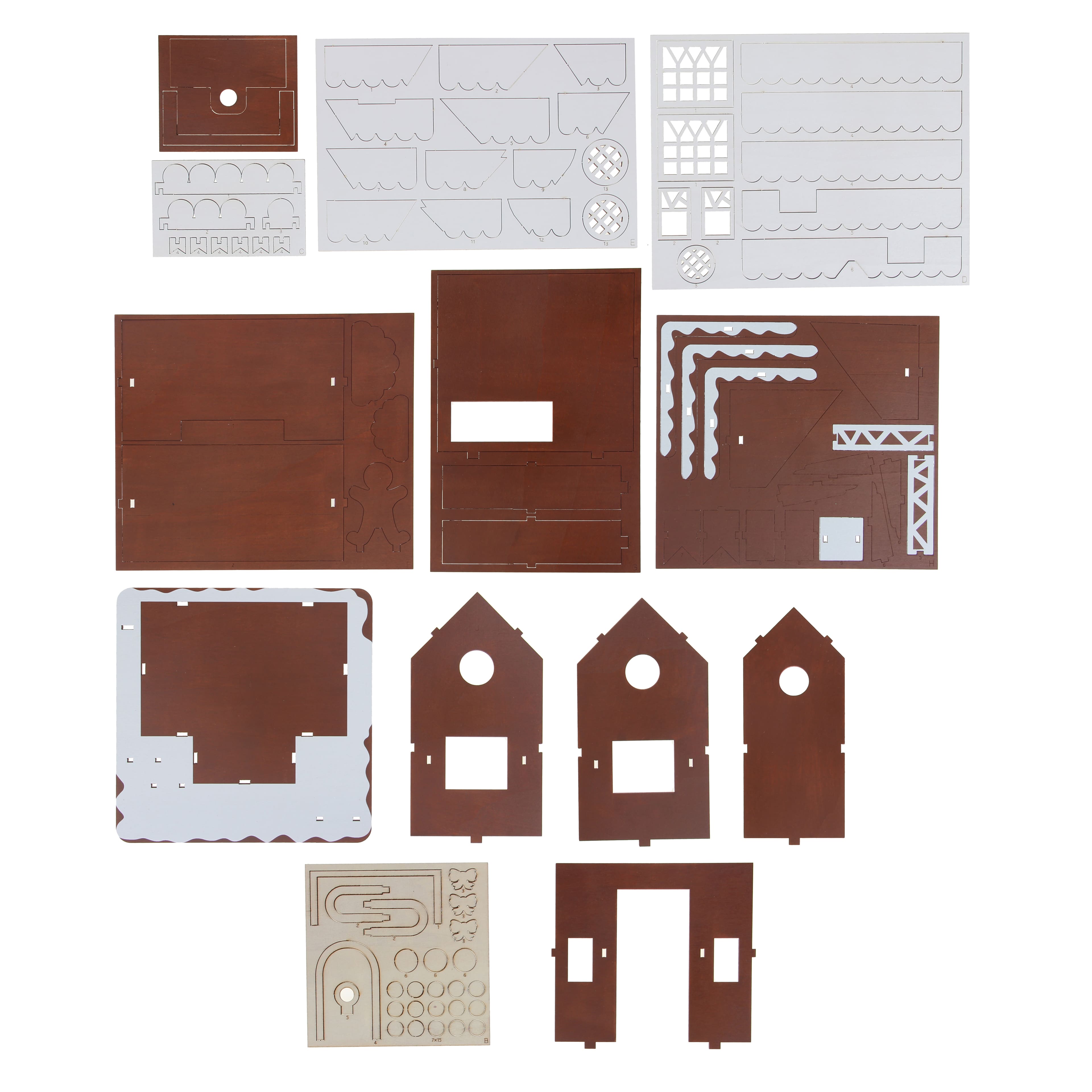 Gingerbread House Diorama Kit by Make Market®