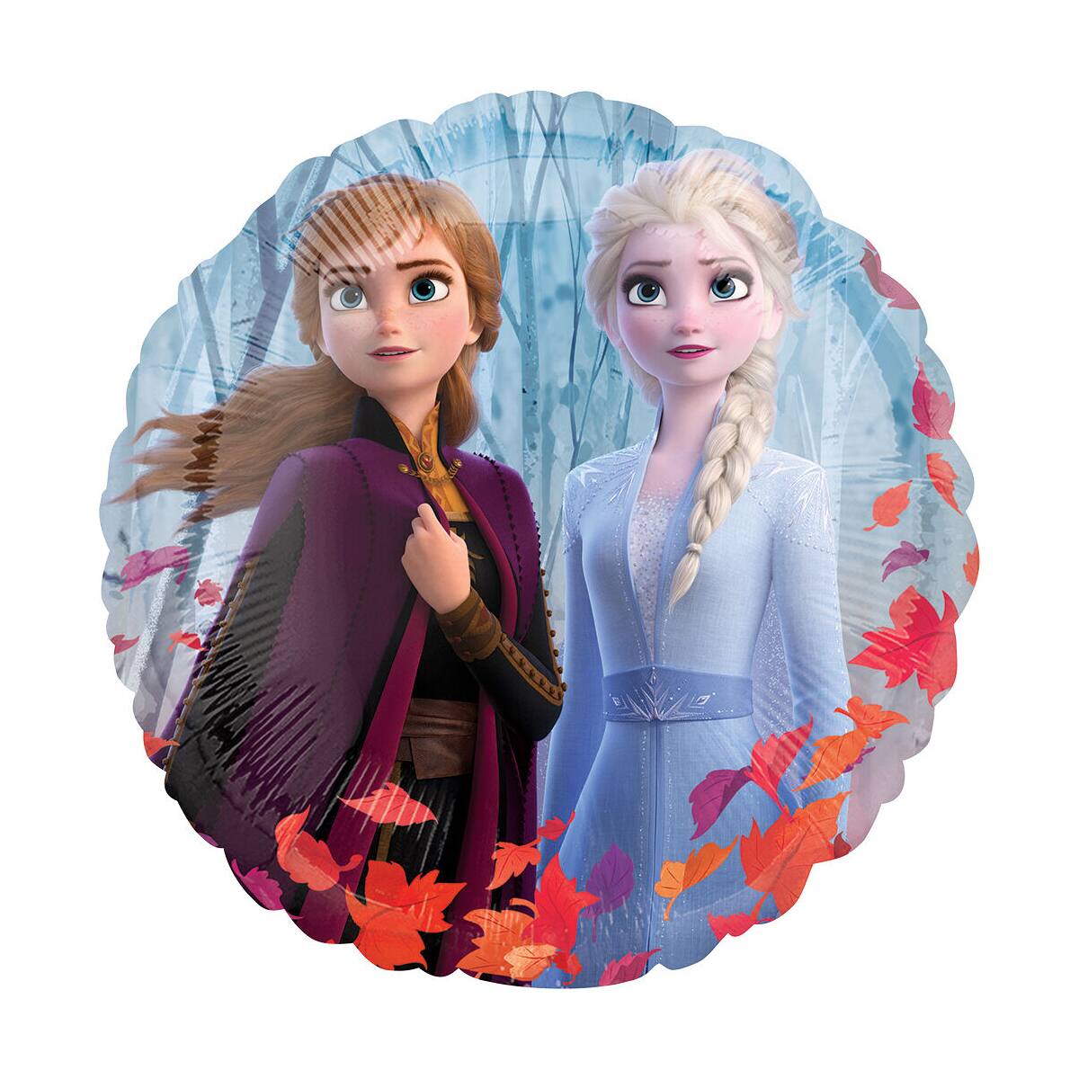 18&#x22; Frozen 2 Ana &#x26; Elsa Double-Sided Foil Balloon