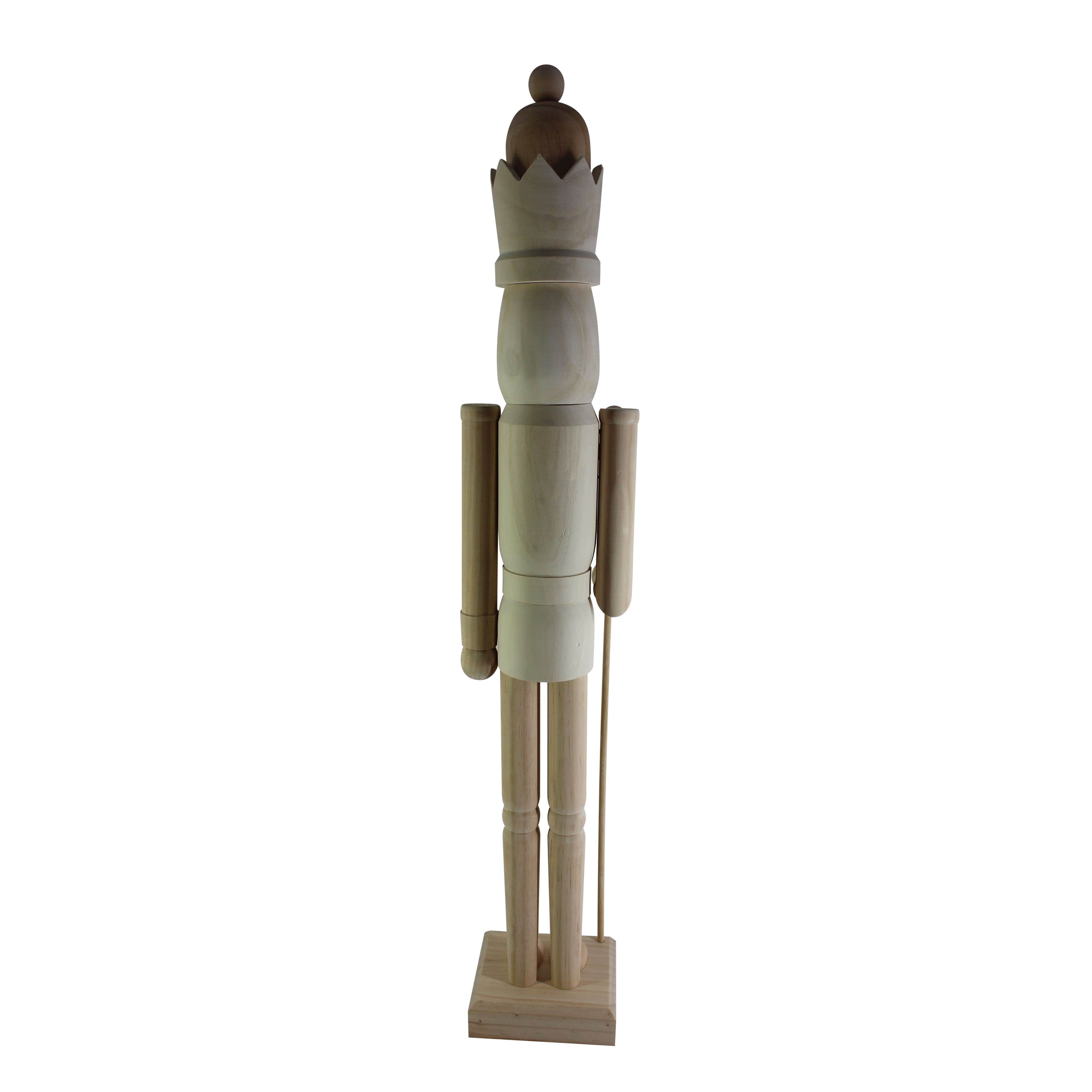 4ft. King DIY Wood Nutcracker by Make Market&#xAE;