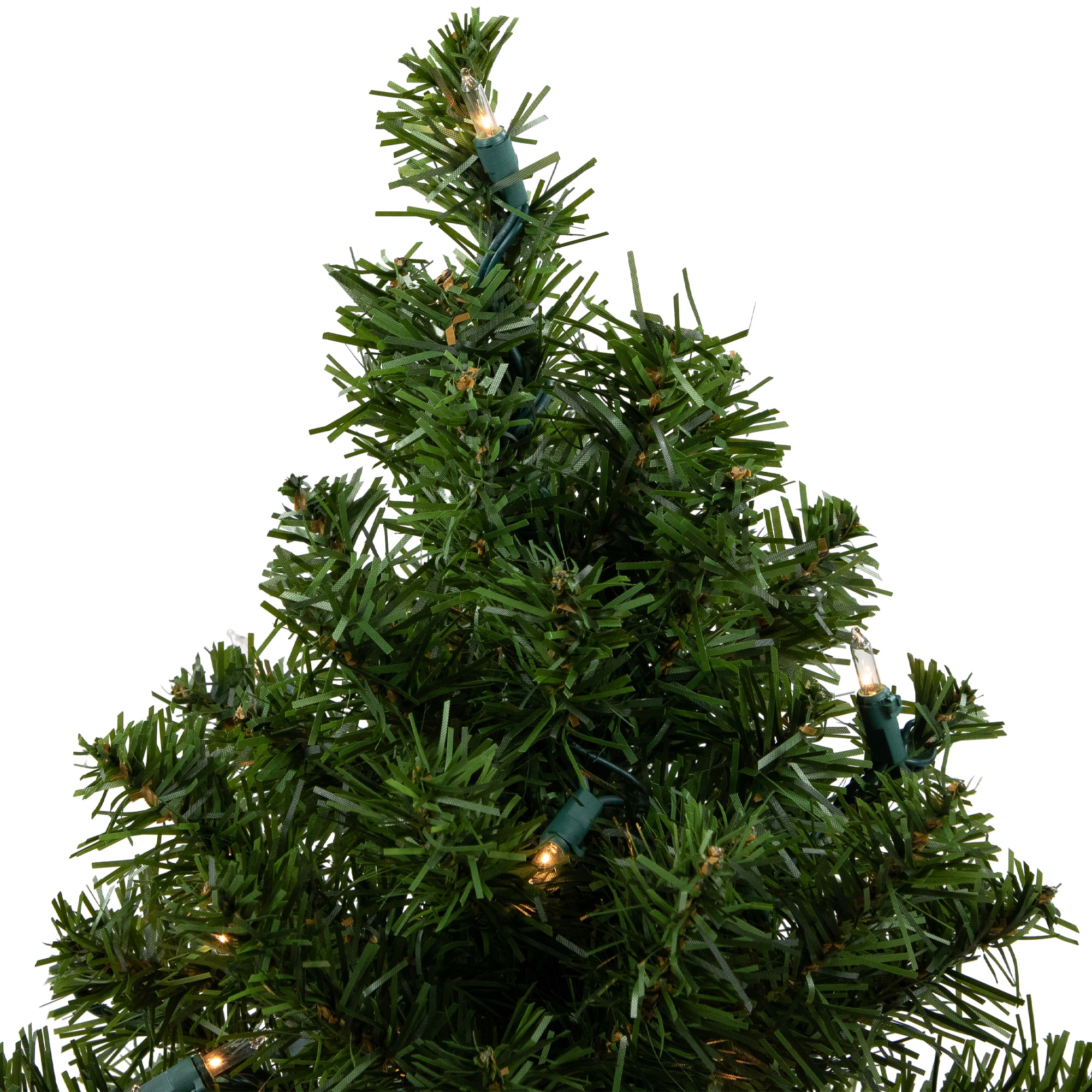 1.5ft. Pre-Lit Canadian Pine Artificial Christmas Tree, Clear Lights