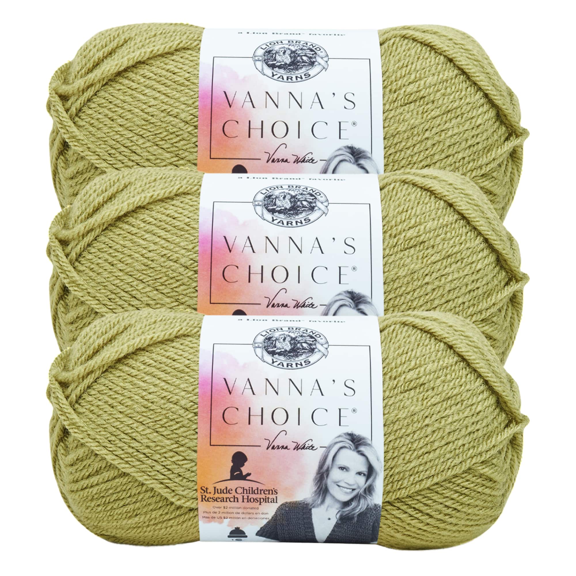 Lion Brand Yarns Worsted weight Vanna's Choice Beige – Sweetwater