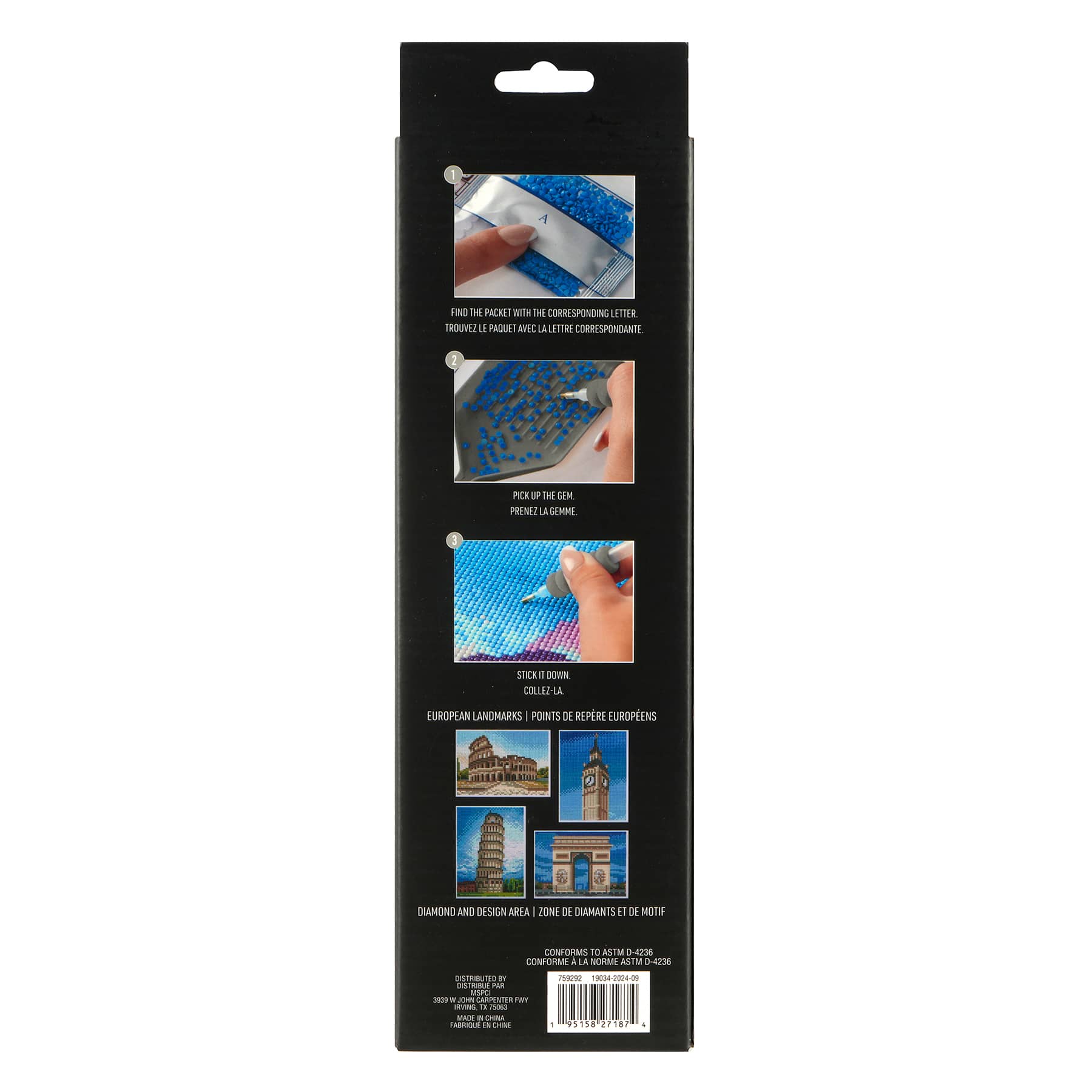 European Landmarks Diamond Art Kit by Make Market&#xAE;