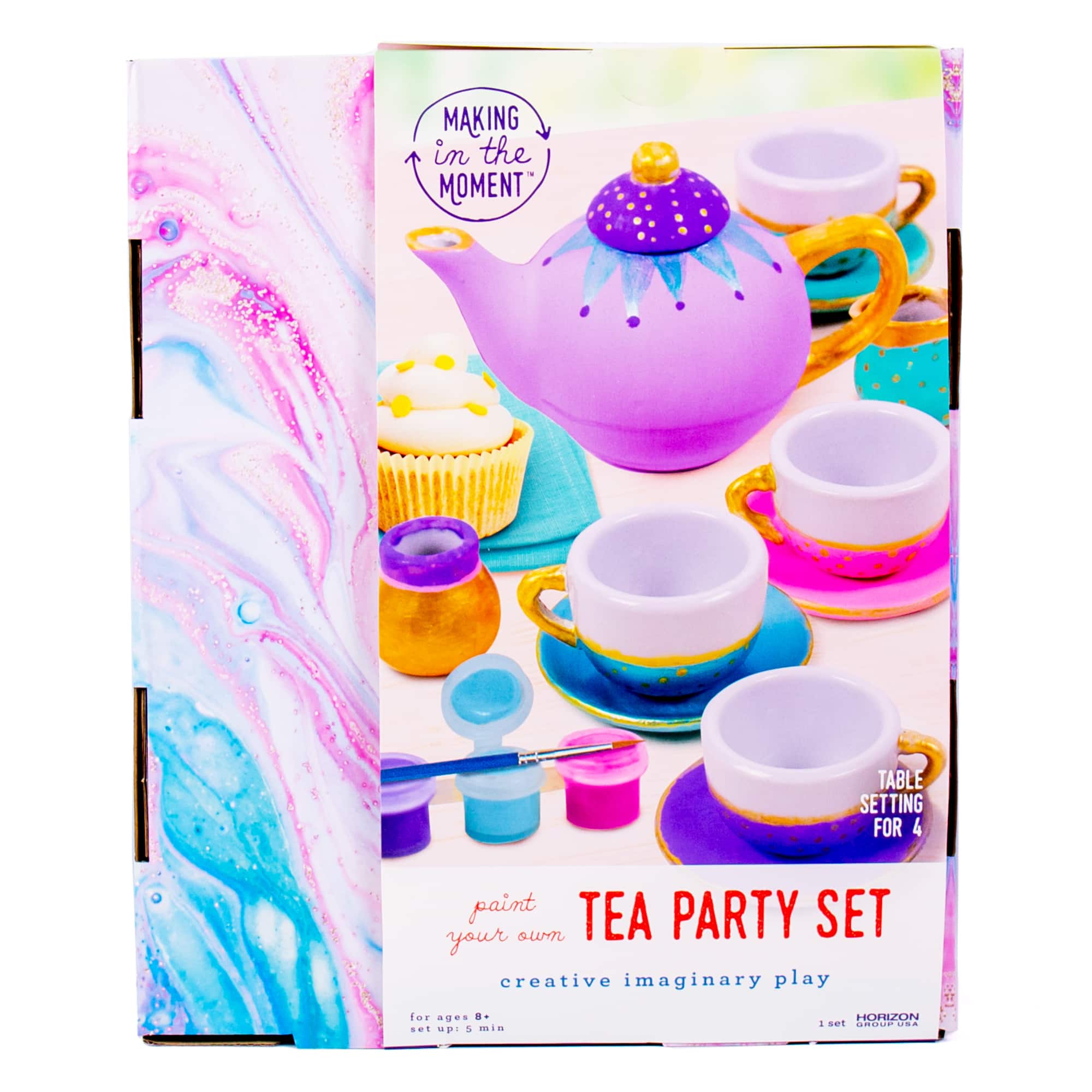 Making in the Moment&#xAE; Paint Your Own Ceramic Tea Party Set