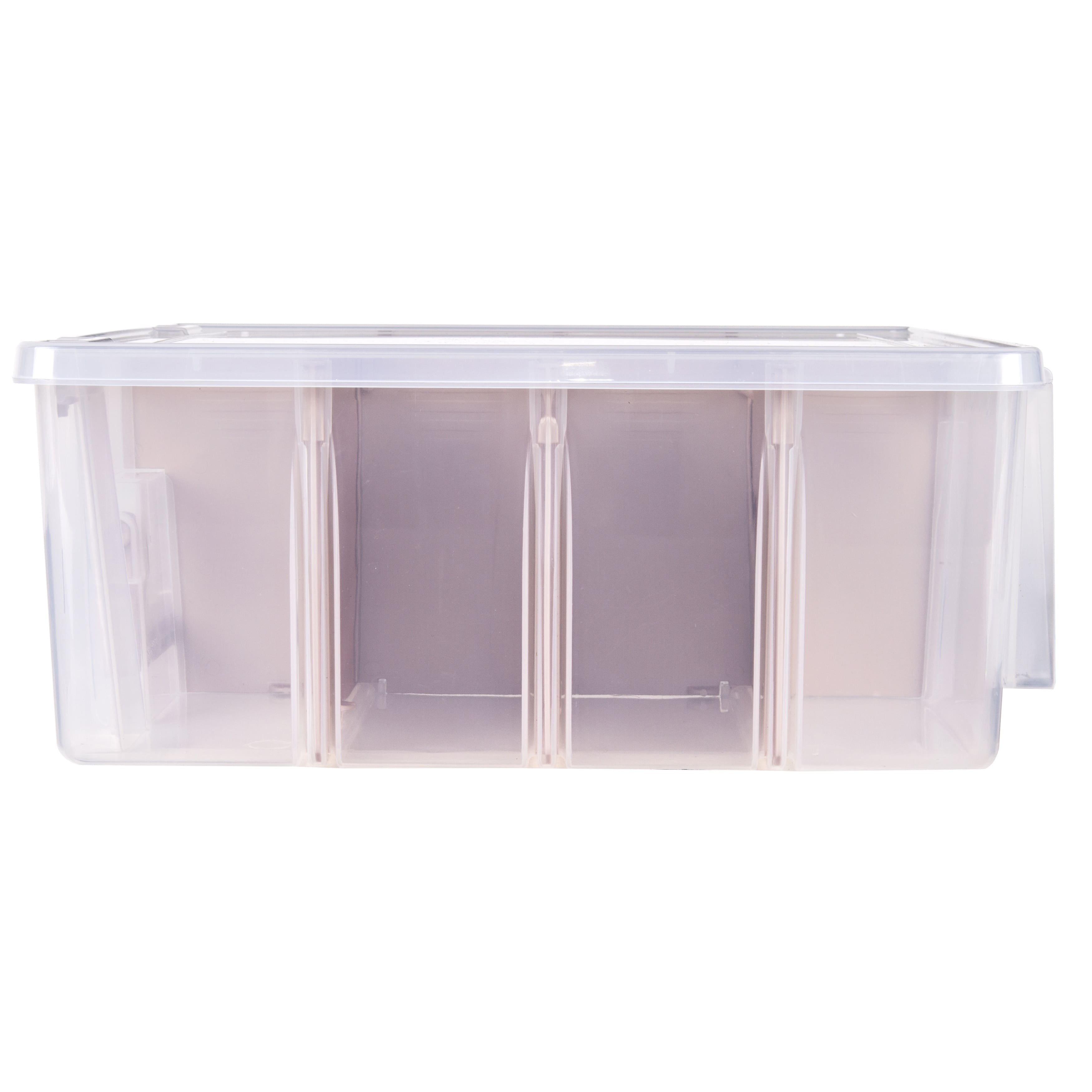 ArtBin® Rose Gold Super Satchel™ Double Deep Storage Bin with Dividers