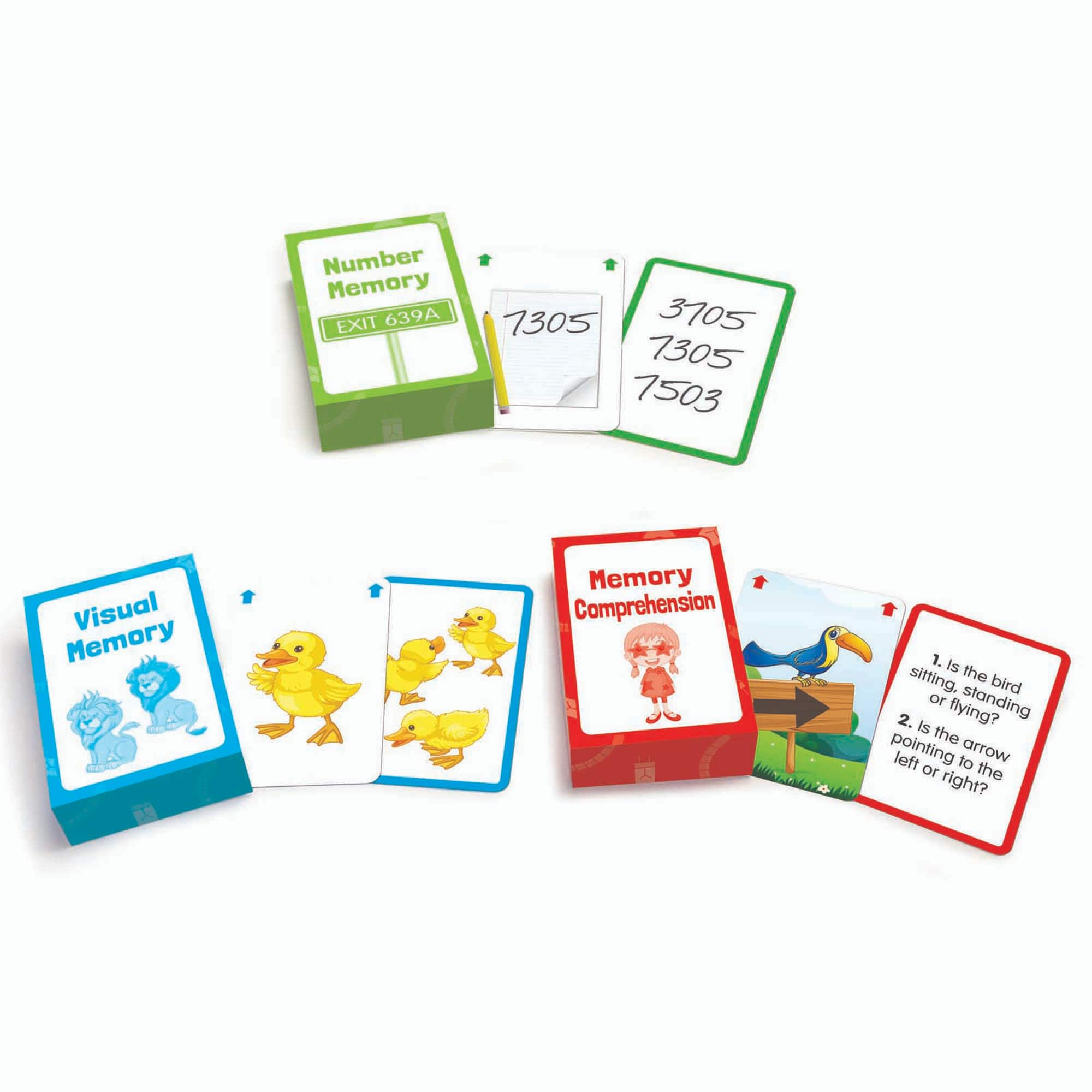 Junior Learning® Memory Flashcards Educational Set 