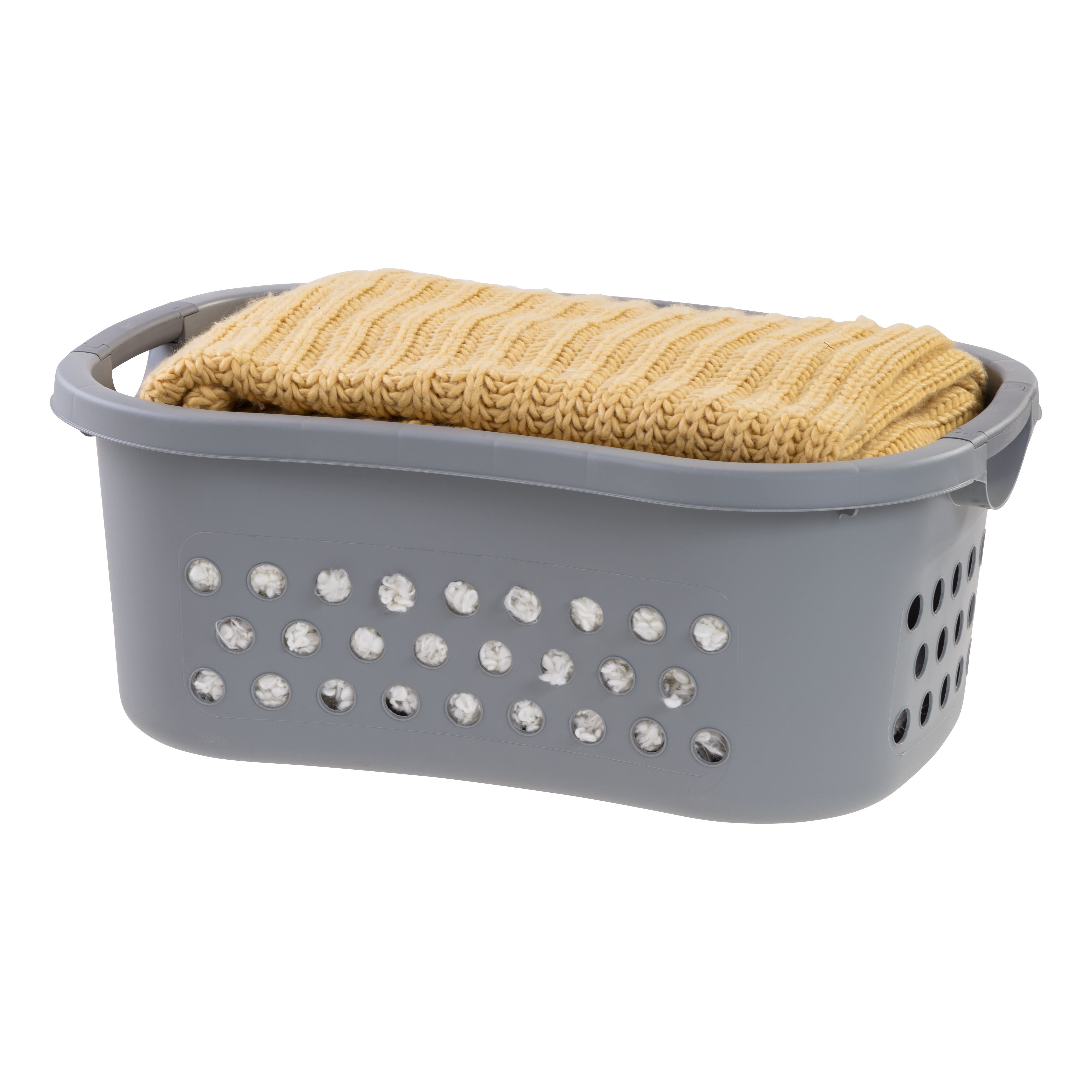 IRIS&#xAE; 53qt. Gray Hip Hamper Laundry Baskets, 2ct.