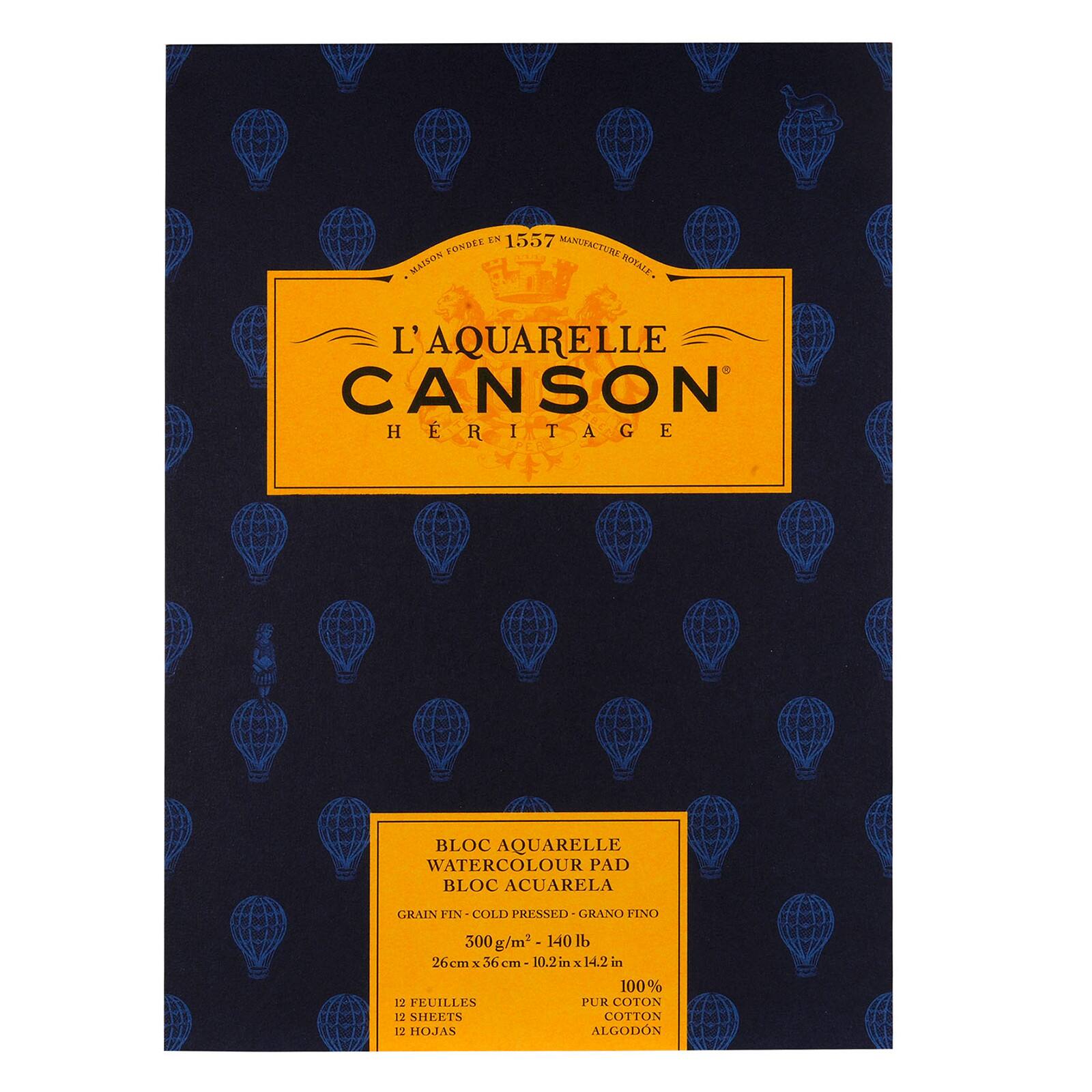 Canson® L'Aquarelle Heritage Cold Press Watercolor Pad
