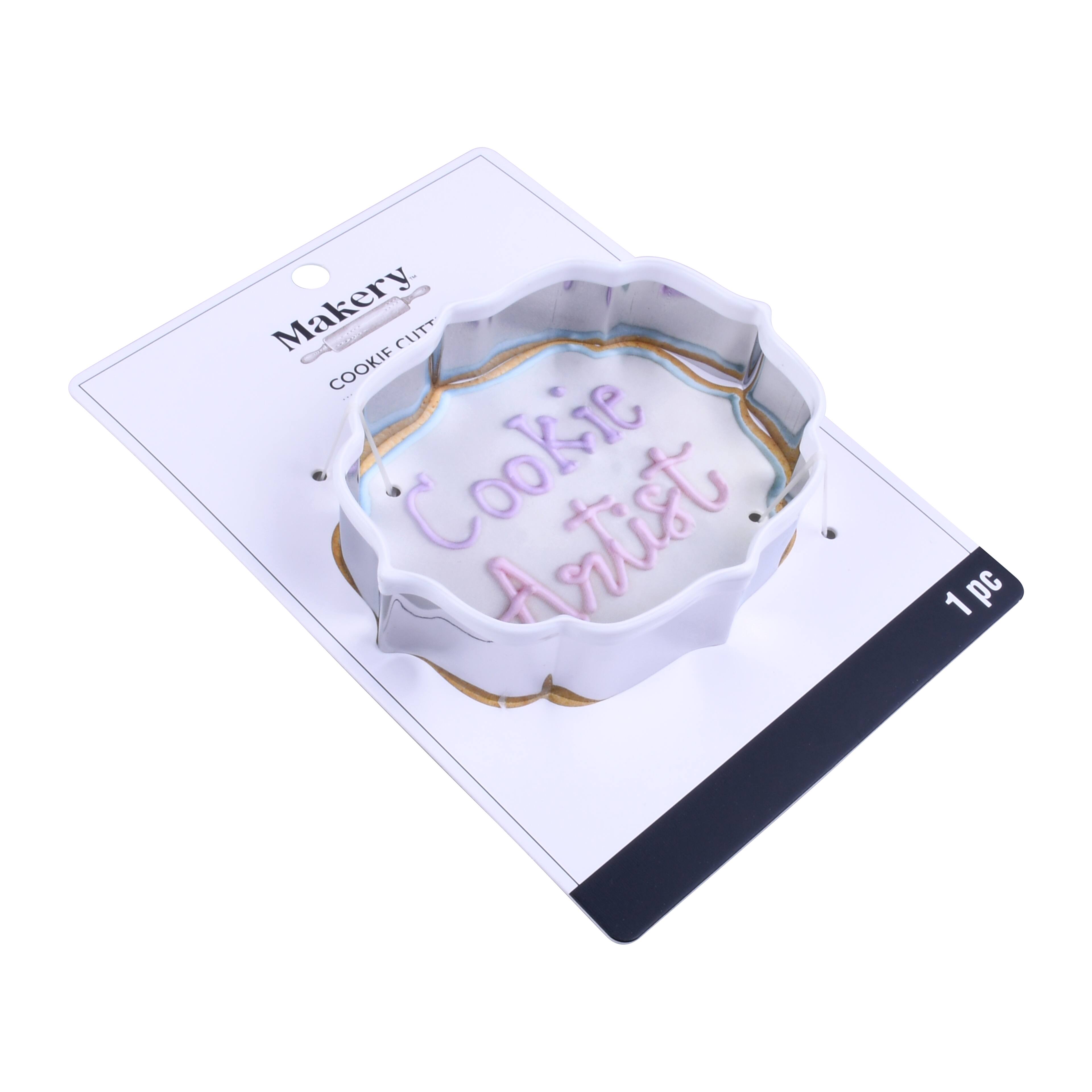 3&#x22; Plaque Cookie Cutter by Makery&#x2122;