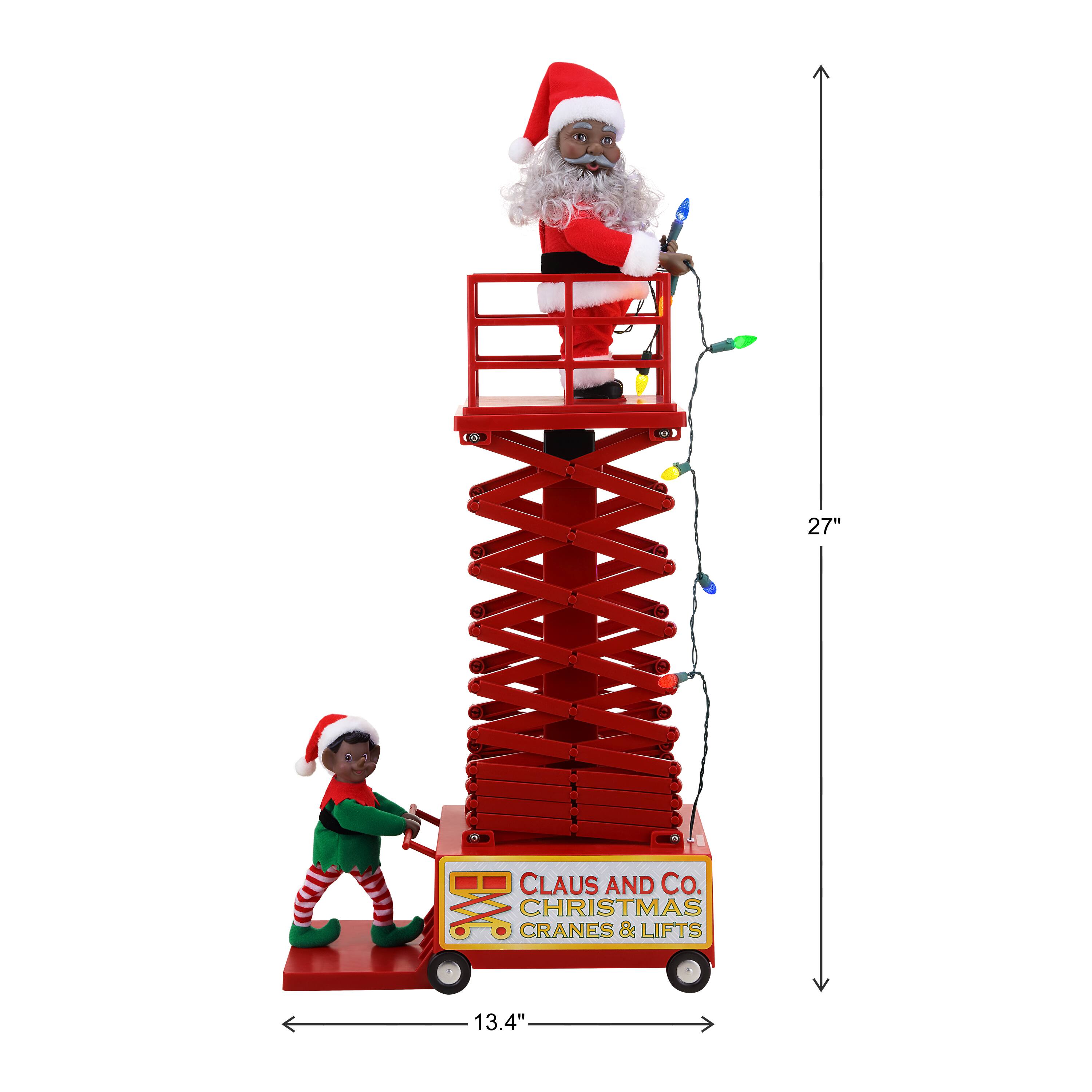 4ft. Animated & Musical Santa's Lift