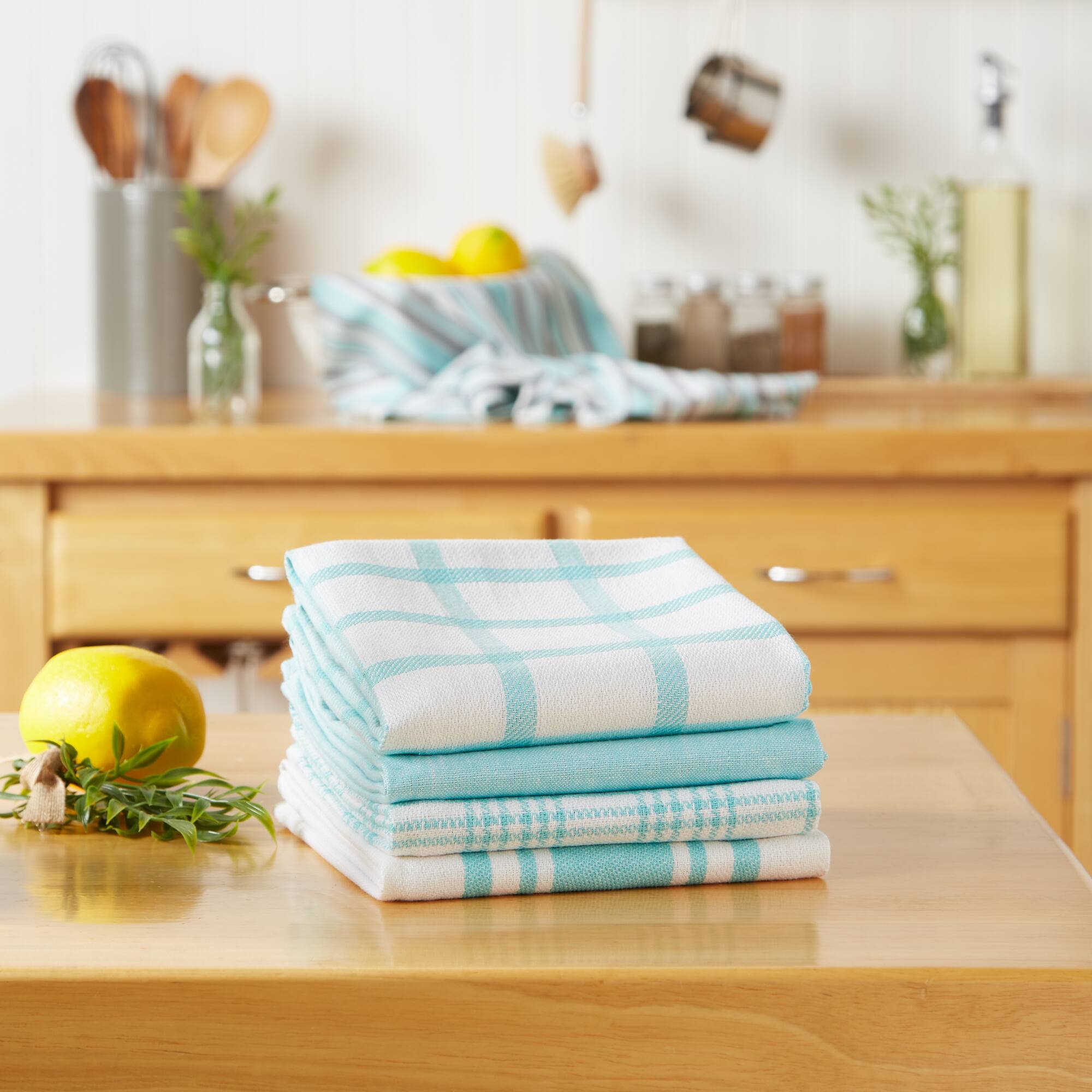 DII&#xAE; Woven Dish Towels, 5ct.
