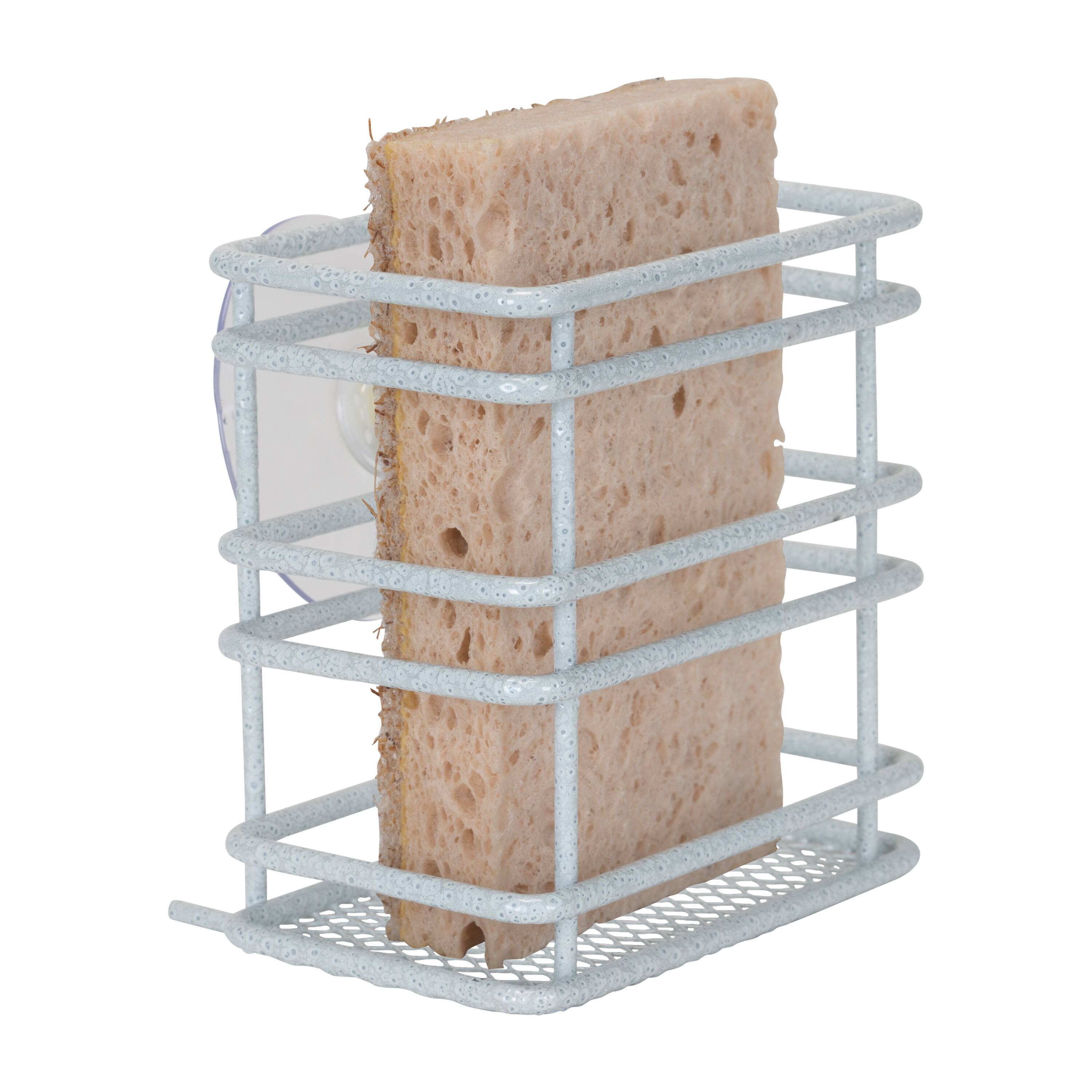 Laura Ashley White Speckled Sponge Holder