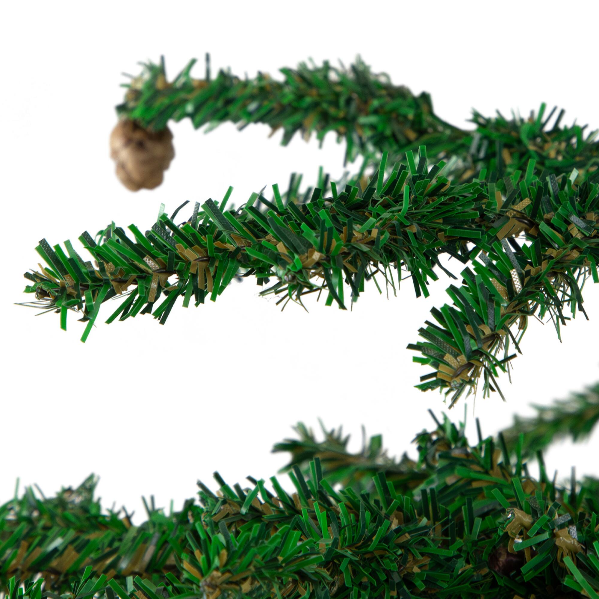 3ft. Unlit Medium Pine Artificial Christmas Tree in Burlap Base