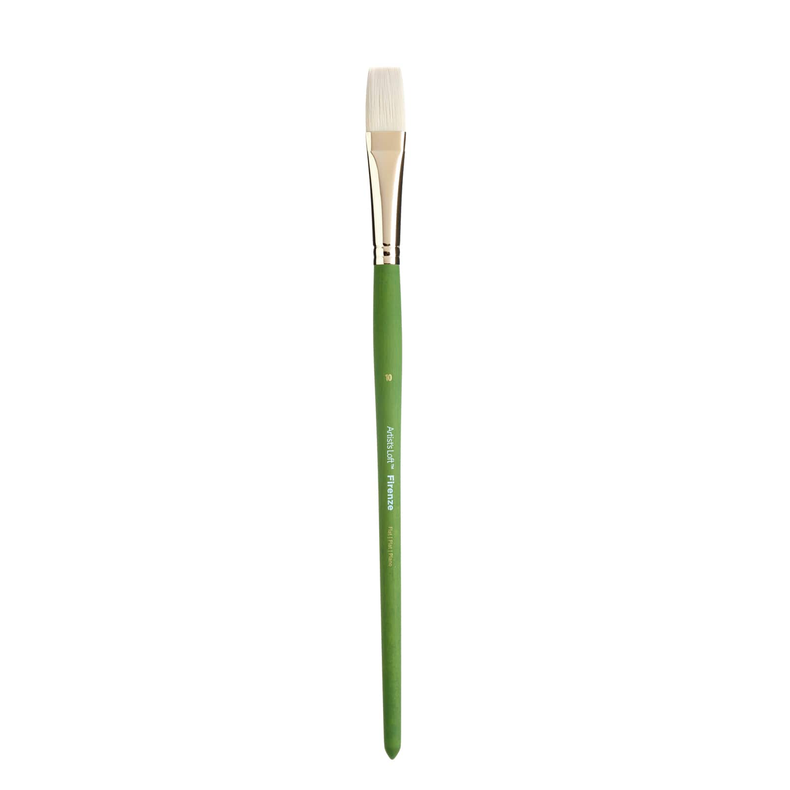 12 Pack: Firenze Long Handle Flat Brush by Artist's Loft®