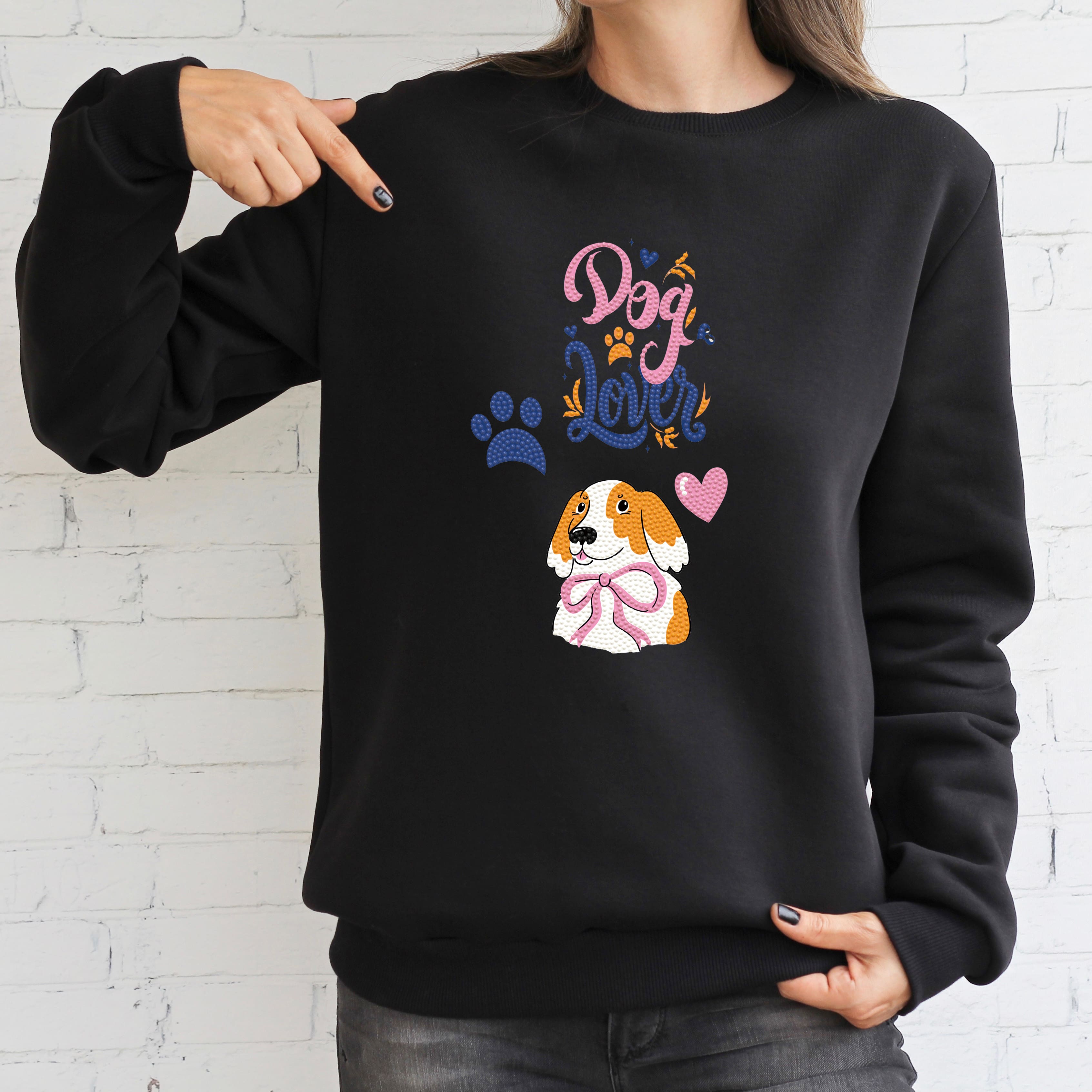 Diamond Dotz® Dog Lover Iron-On 'n' Dot Kit