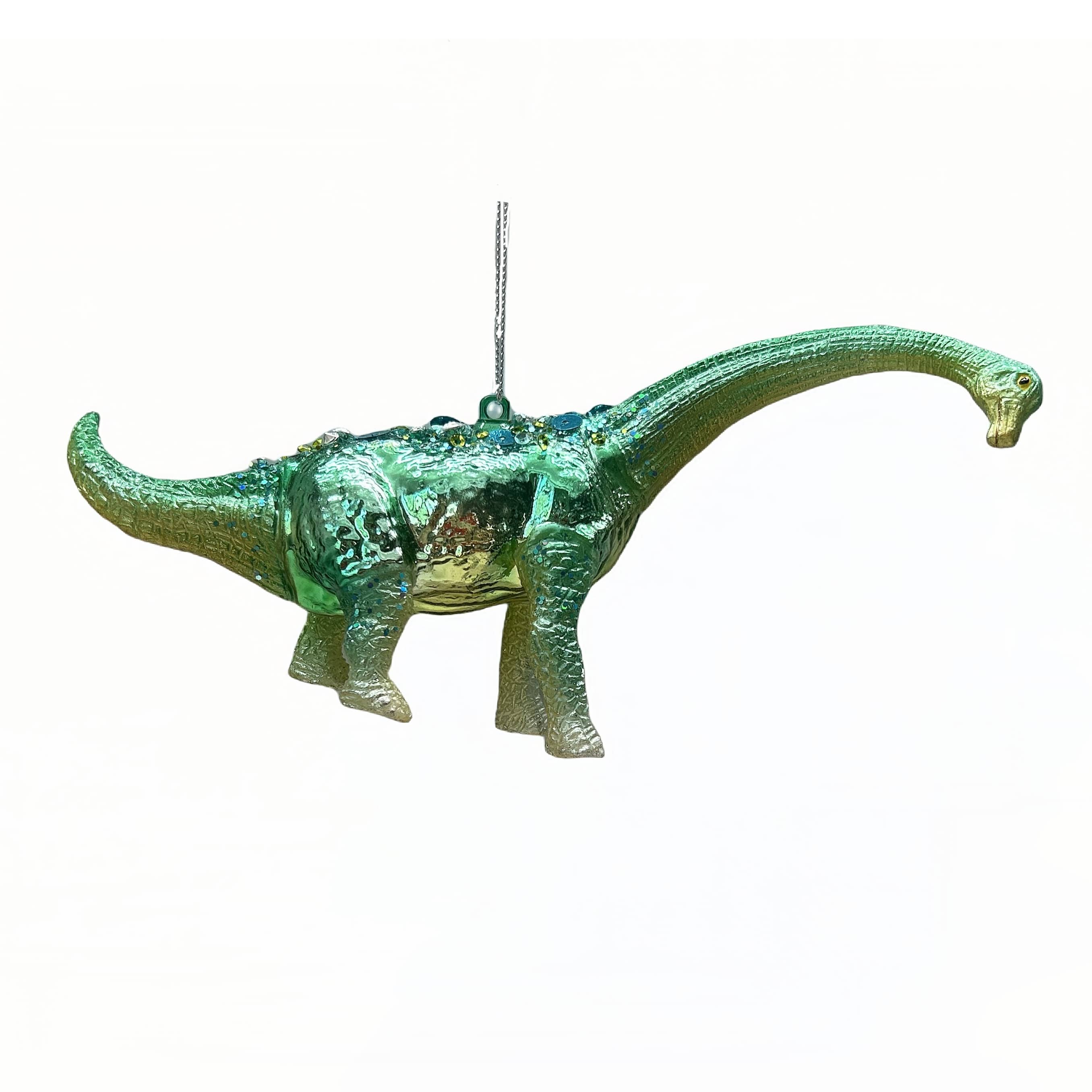 7.75&#x22; Brachiosaurus Glass Ornament by Ashland&#xAE;
