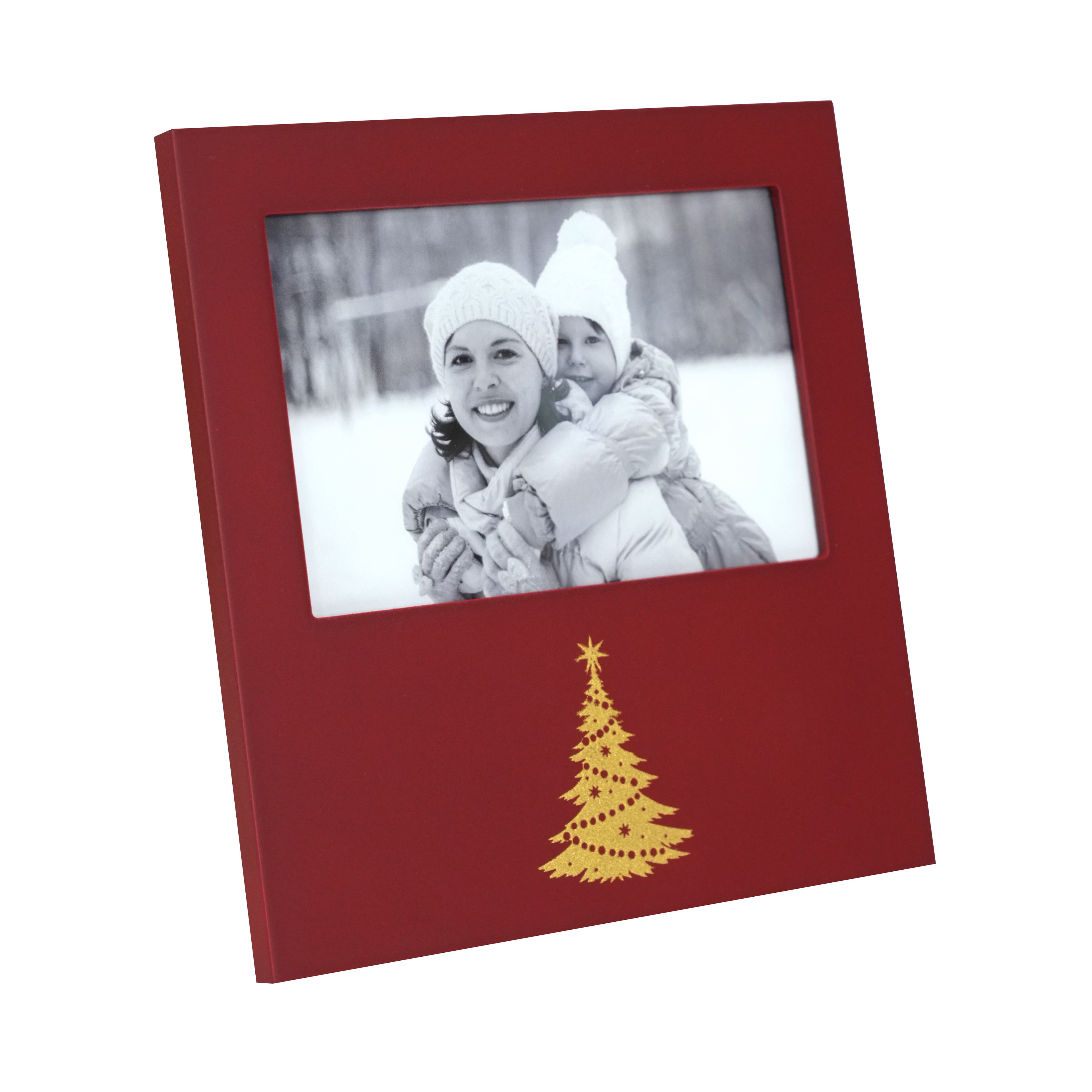 4&#x22; x 6&#x22; Gold Holiday Accent Frame by Studio D&#xE9;cor&#xAE;