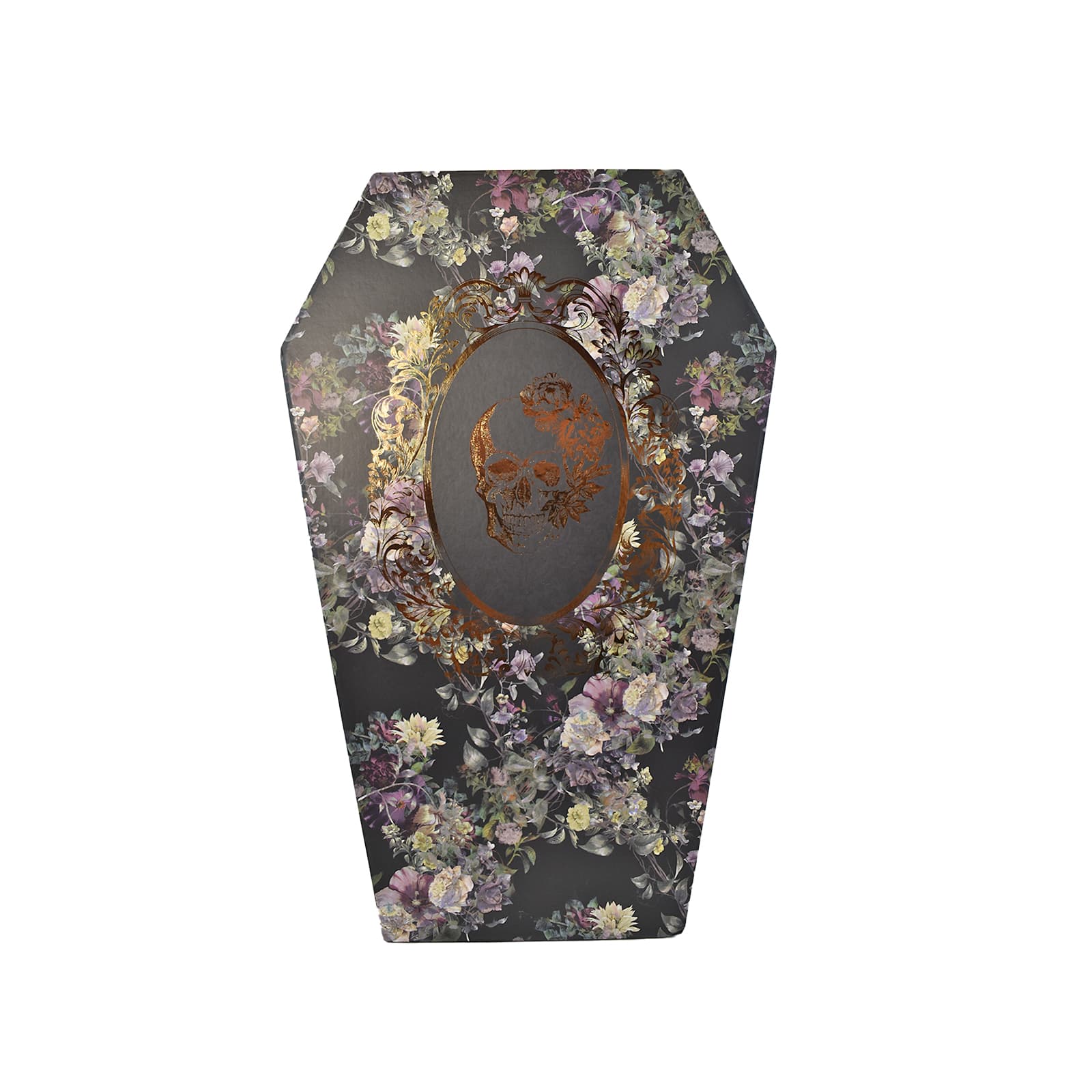 15&#x22; Decorative Floral Coffin Box by Ashland&#xAE;