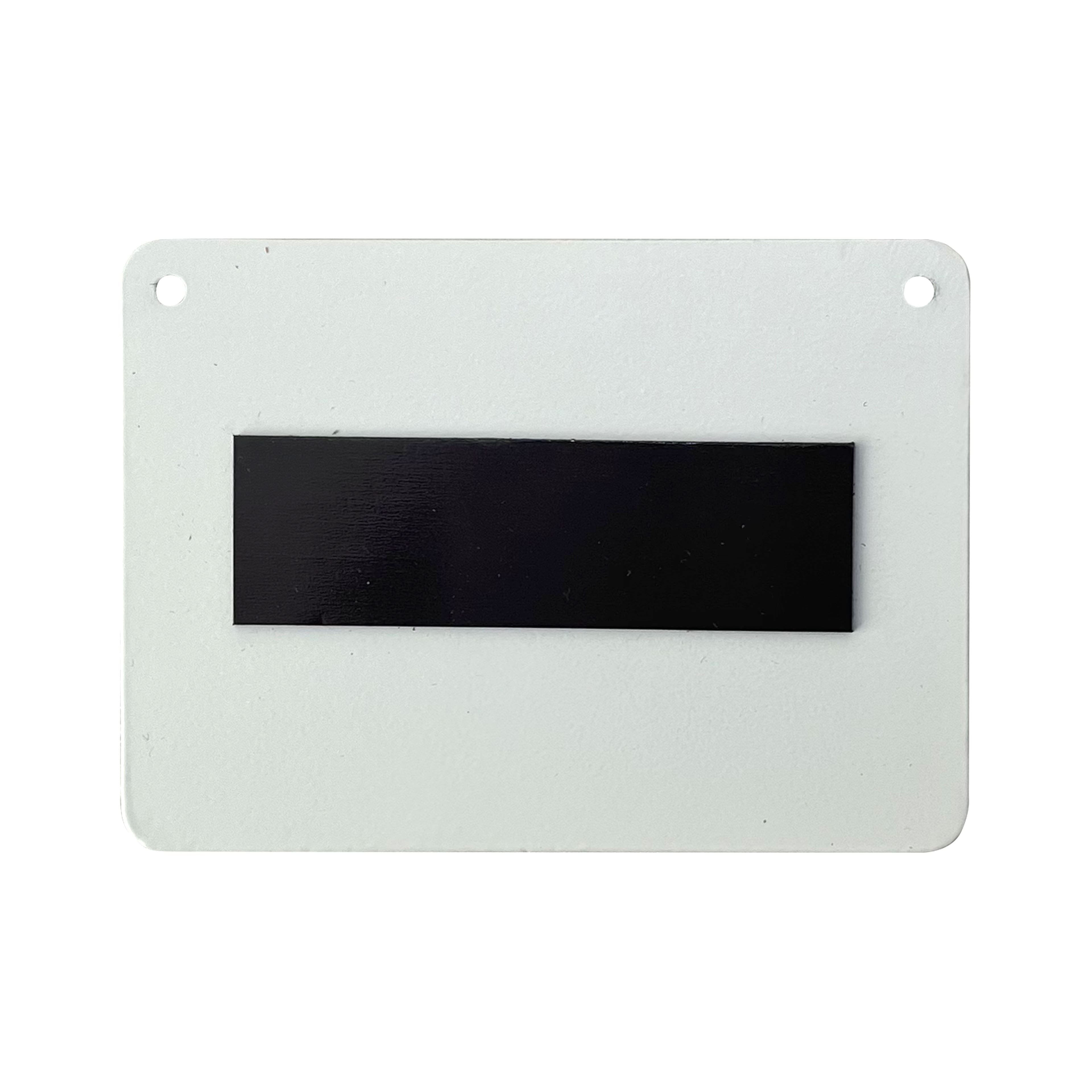 3.5&#x22; Tie-On Metal Storage Labels with Magnets by Simply Tidy&#xAE;, 3ct.