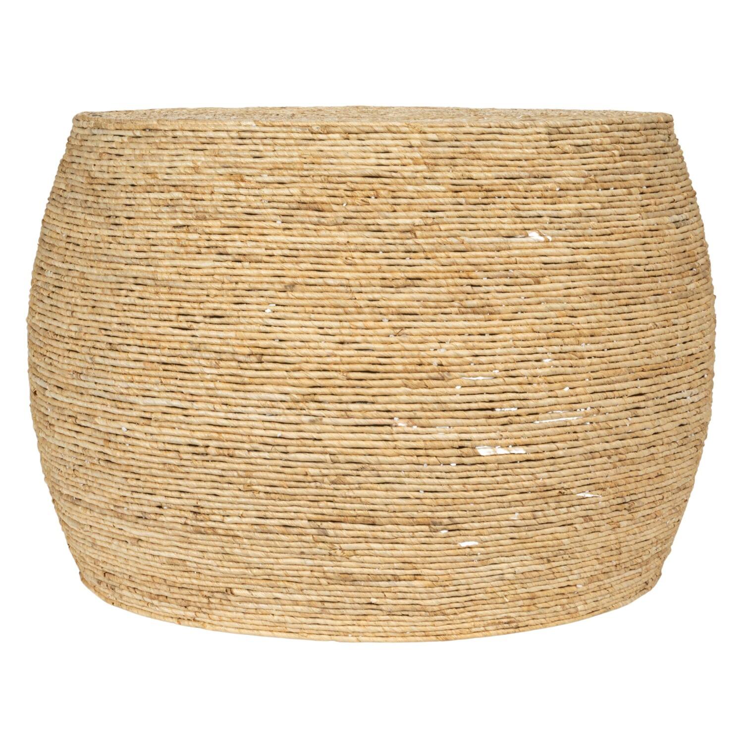 Corn Rope Round Accent Table