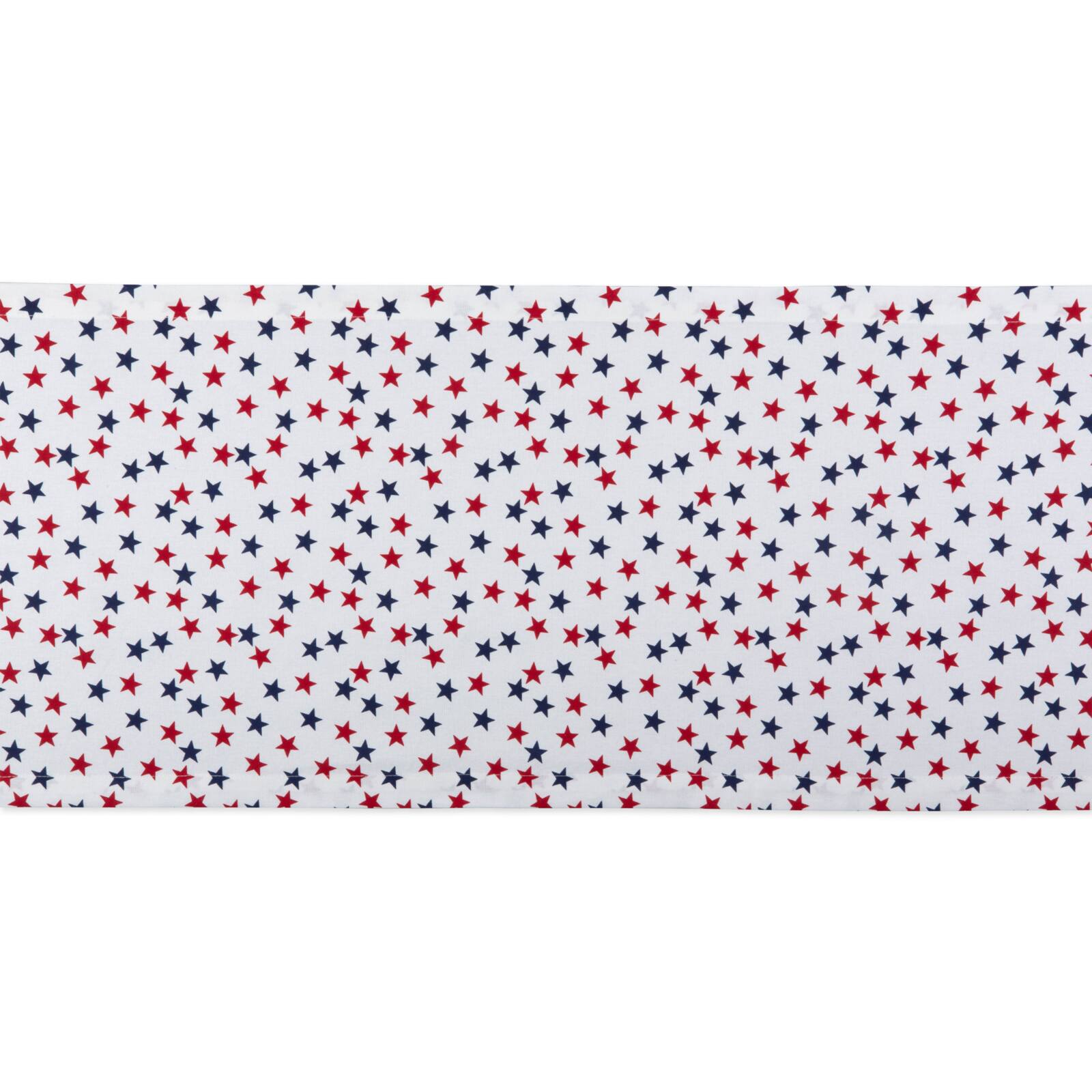 DII® 108" Americana Stars Print Table Runner