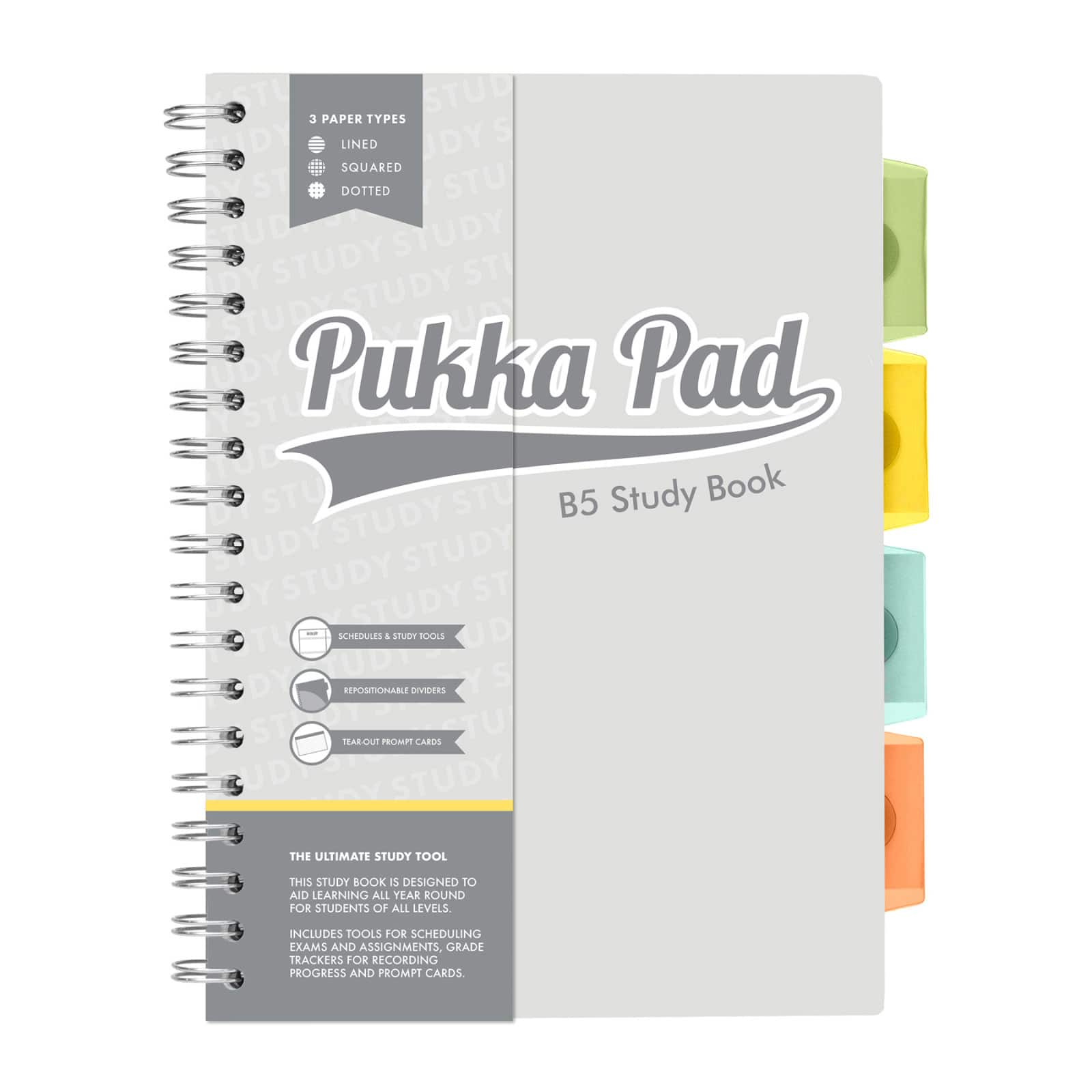 Pukka Pads B5 Study Books, 2ct.