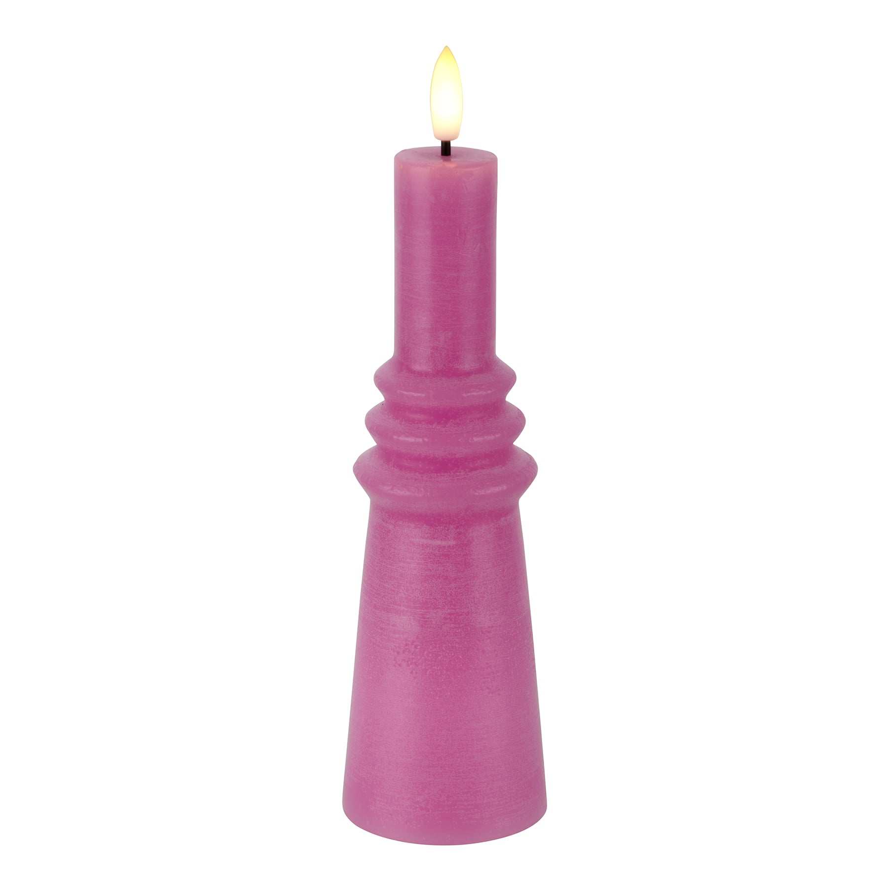 8&#x22; Rustic Taper LED Wax Candle by Ashland&#xAE;