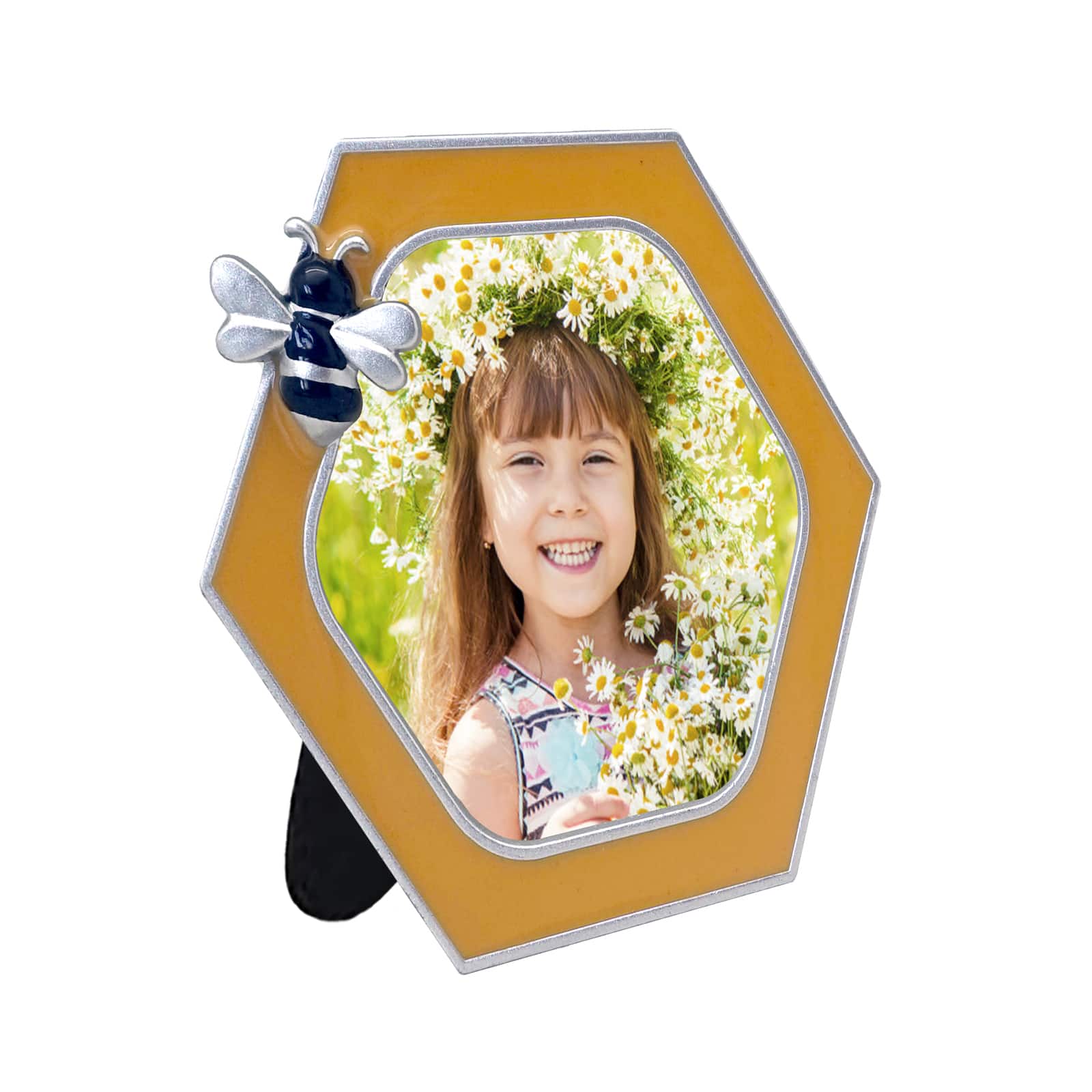 Die-Cast Mini Frame with Bee by Studio D&#xE9;cor&#xAE;