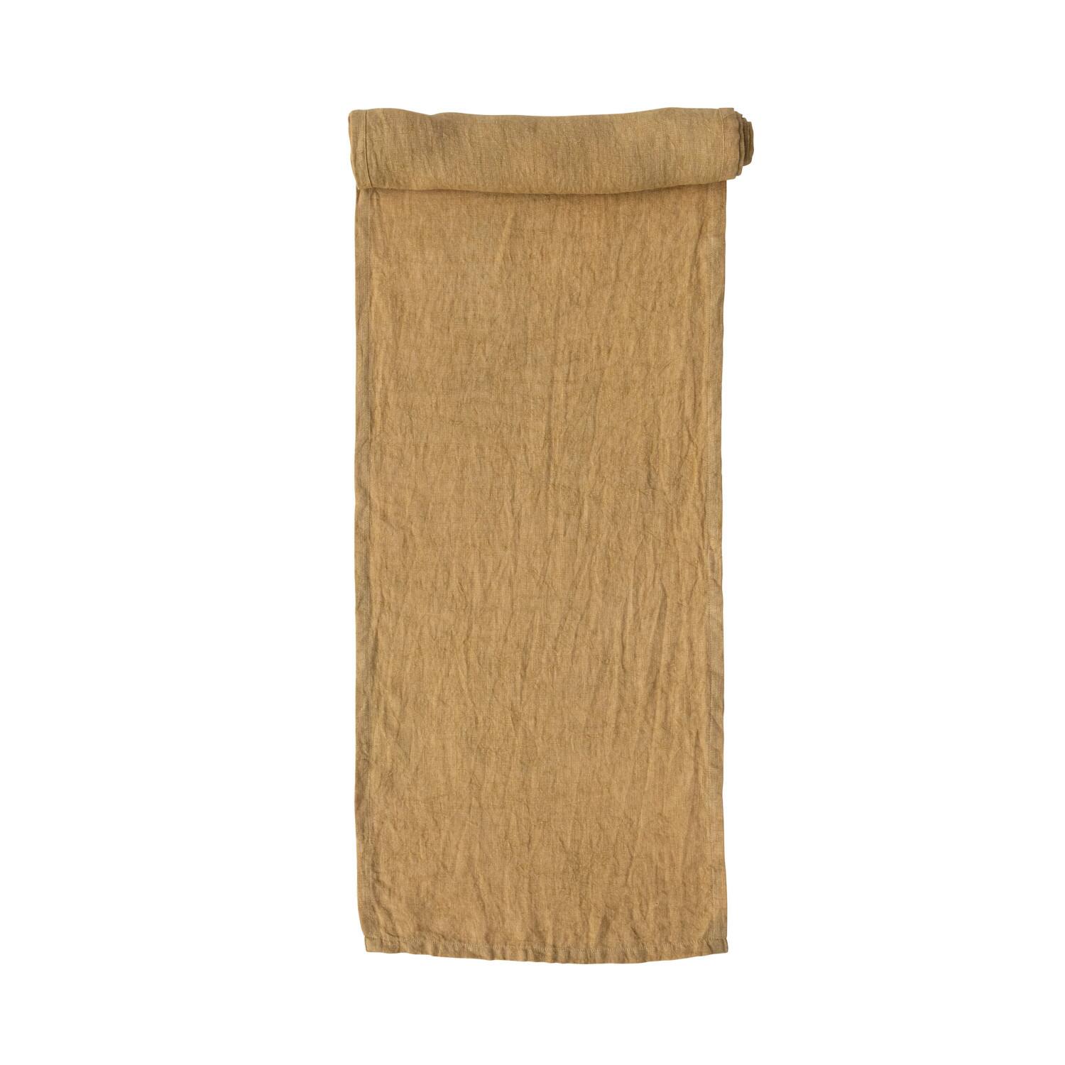 Hello Honey® 108" Stonewashed Linen Table Runner