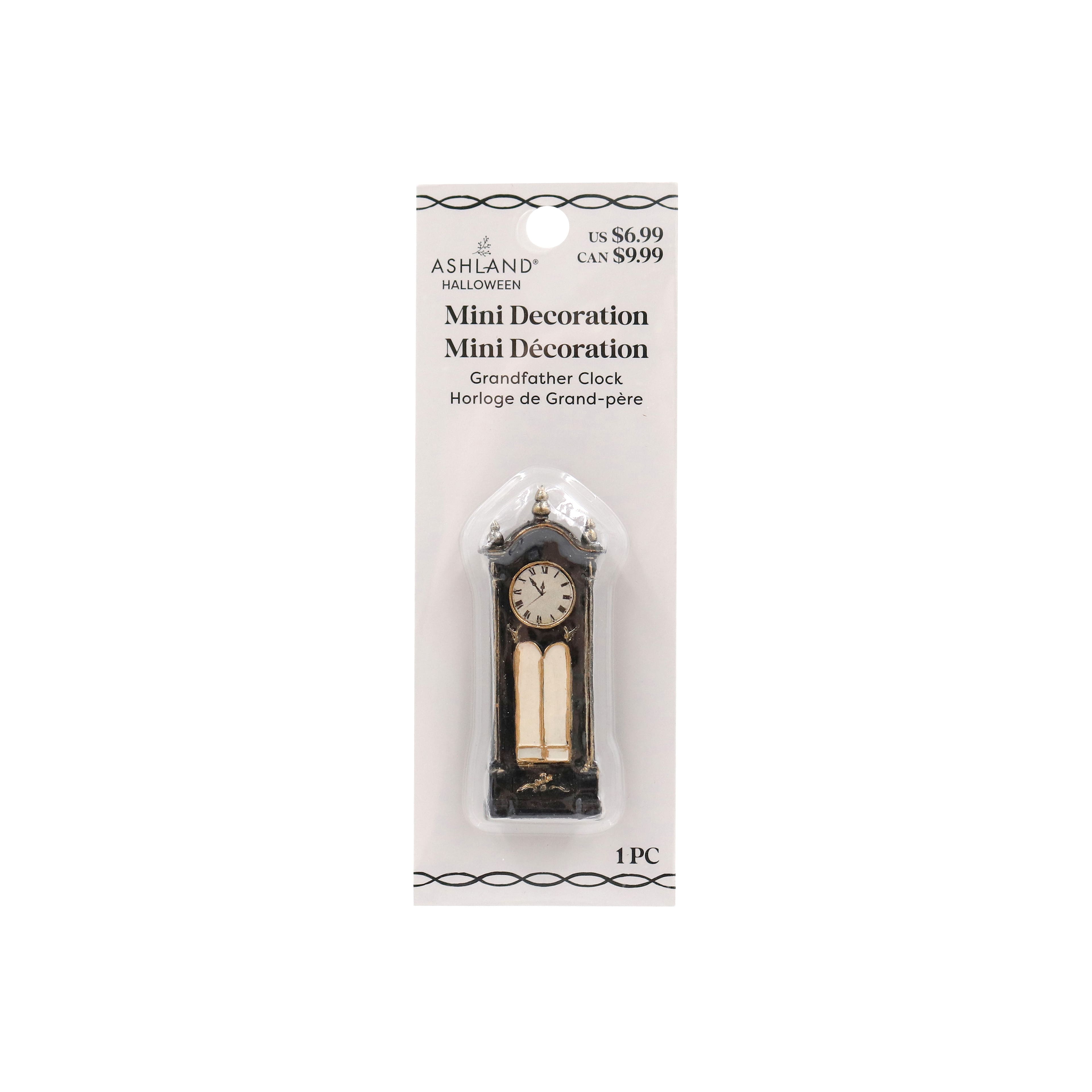 Mini Grandfather Clock Decoration by Ashland®
