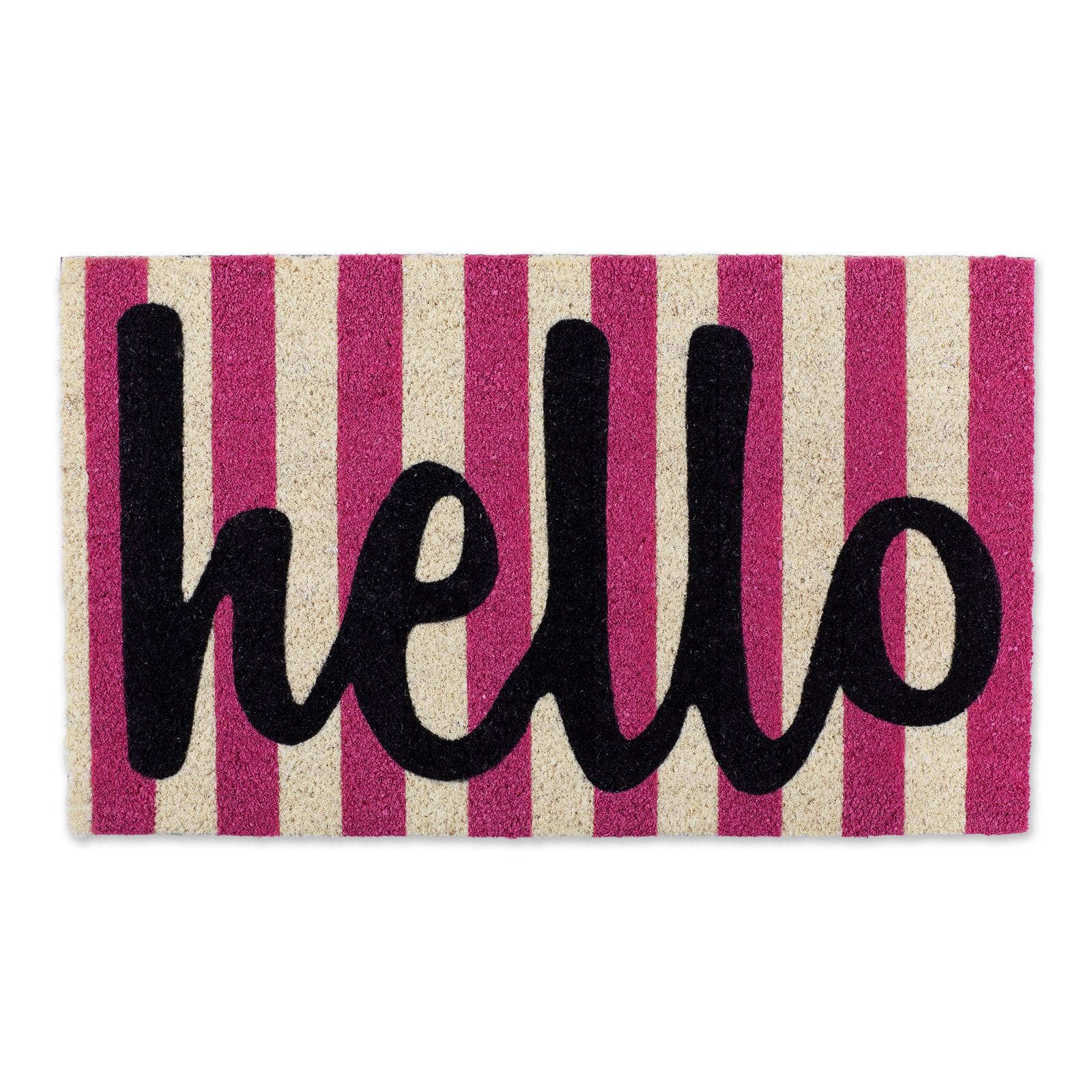 DII&#xAE; Hello Stripes Doormat