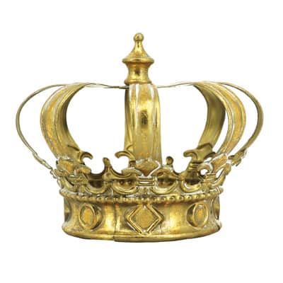 4" Gold Crown Tabletop Décor by Ashland®