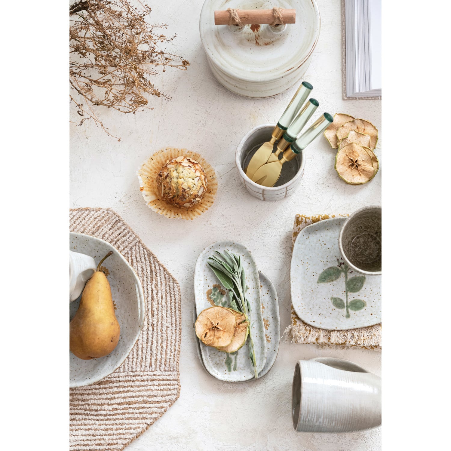 Hello Honey® 7" Stainless Steel Cheese Utensils & Printed Drawstring Bag