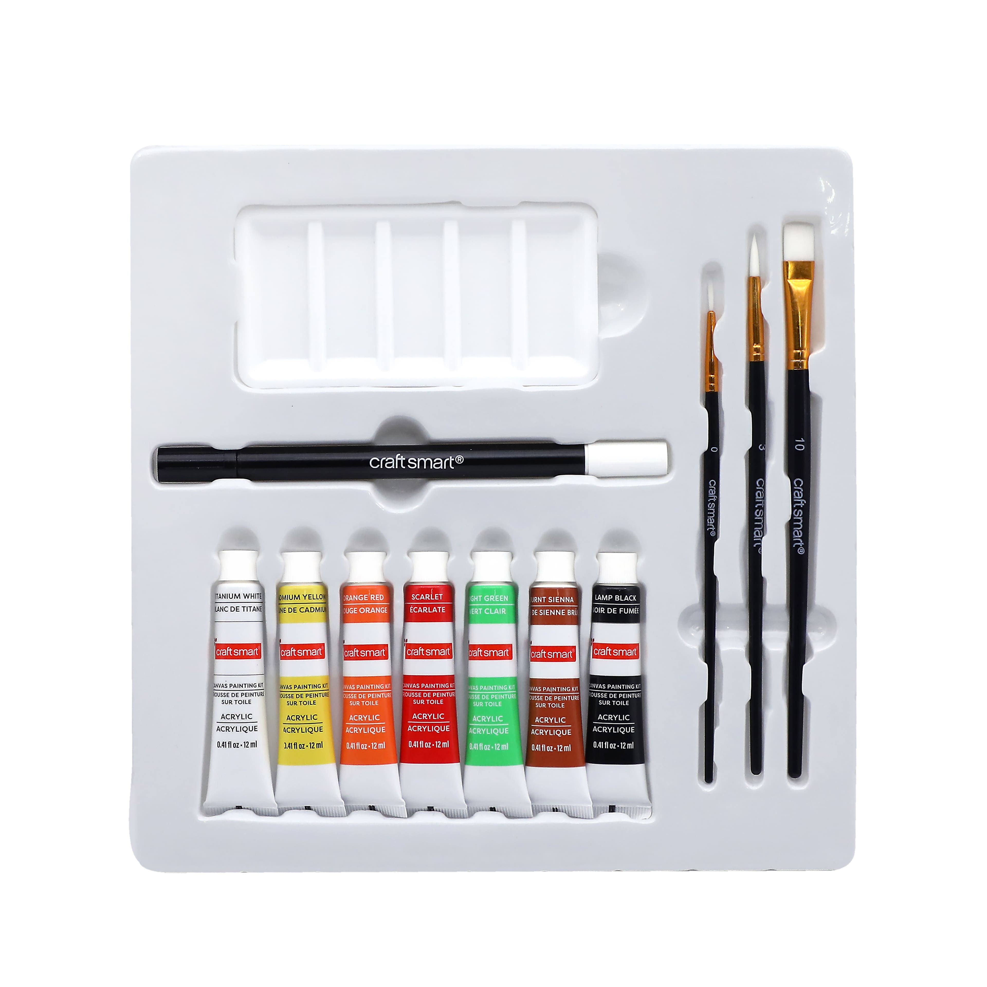11&#x22; x 11&#x22; Harvest Porch Canvas Painting Kit by Craft Smart&#xAE;
