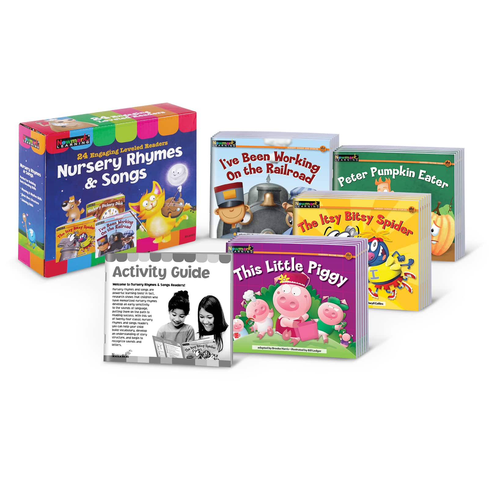Newmark Learning&#xAE; Nursery Rhymes &#x26; Songs Early Readers Boxed Set