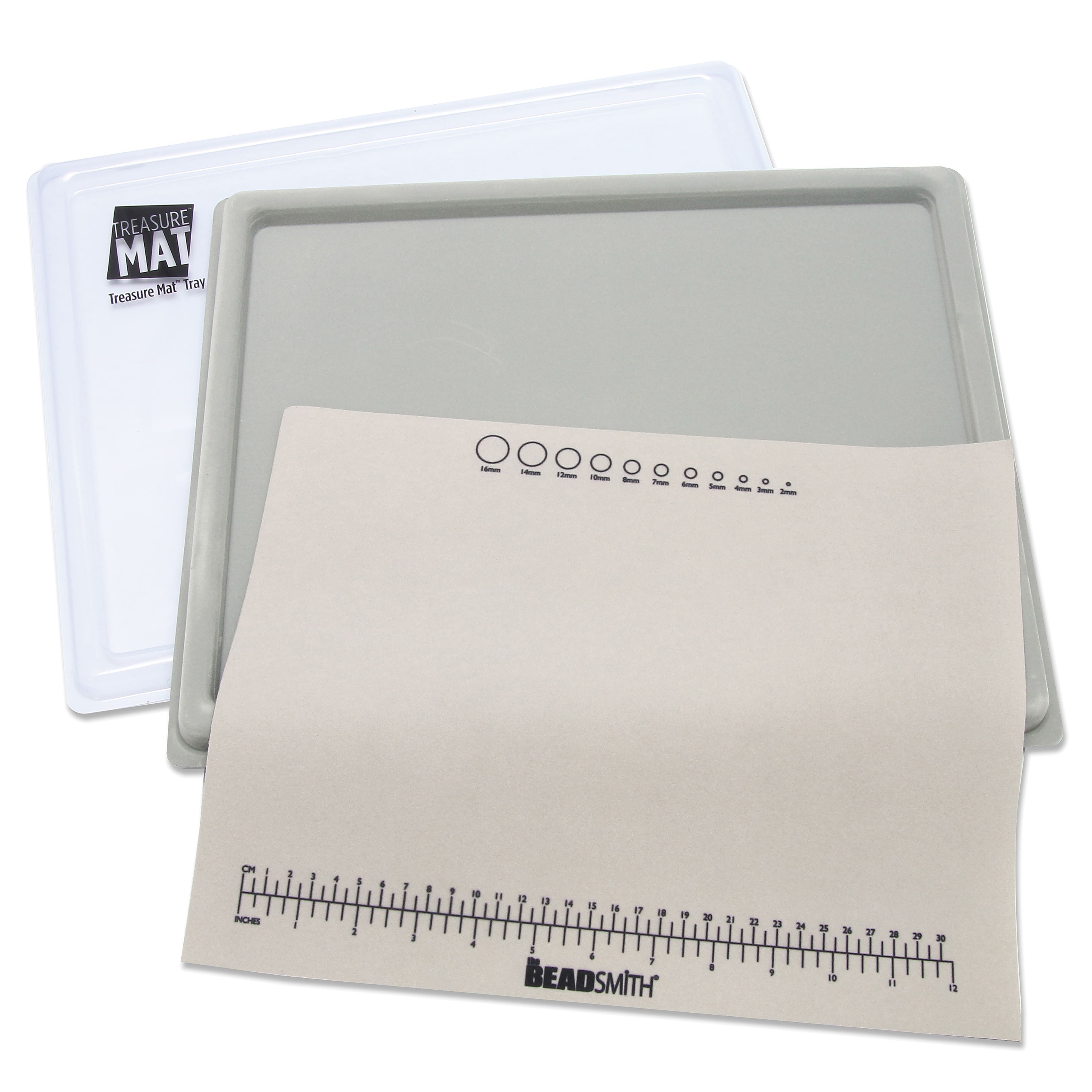 6 Pack: The Beadsmith® Treasure Mat™ & Tray Combo, 11" x 14"
