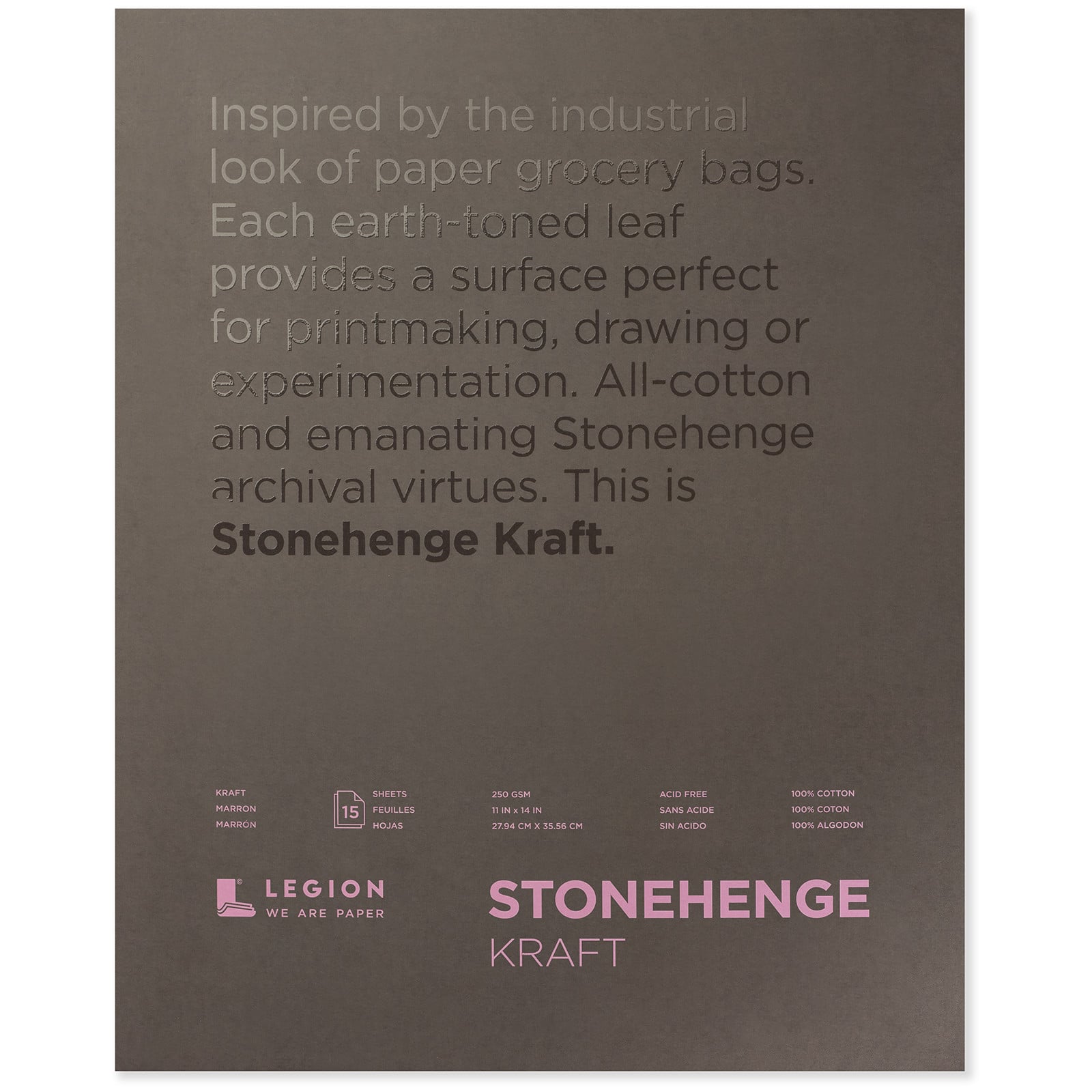Legion Stonehenge Kraft Paper Pad