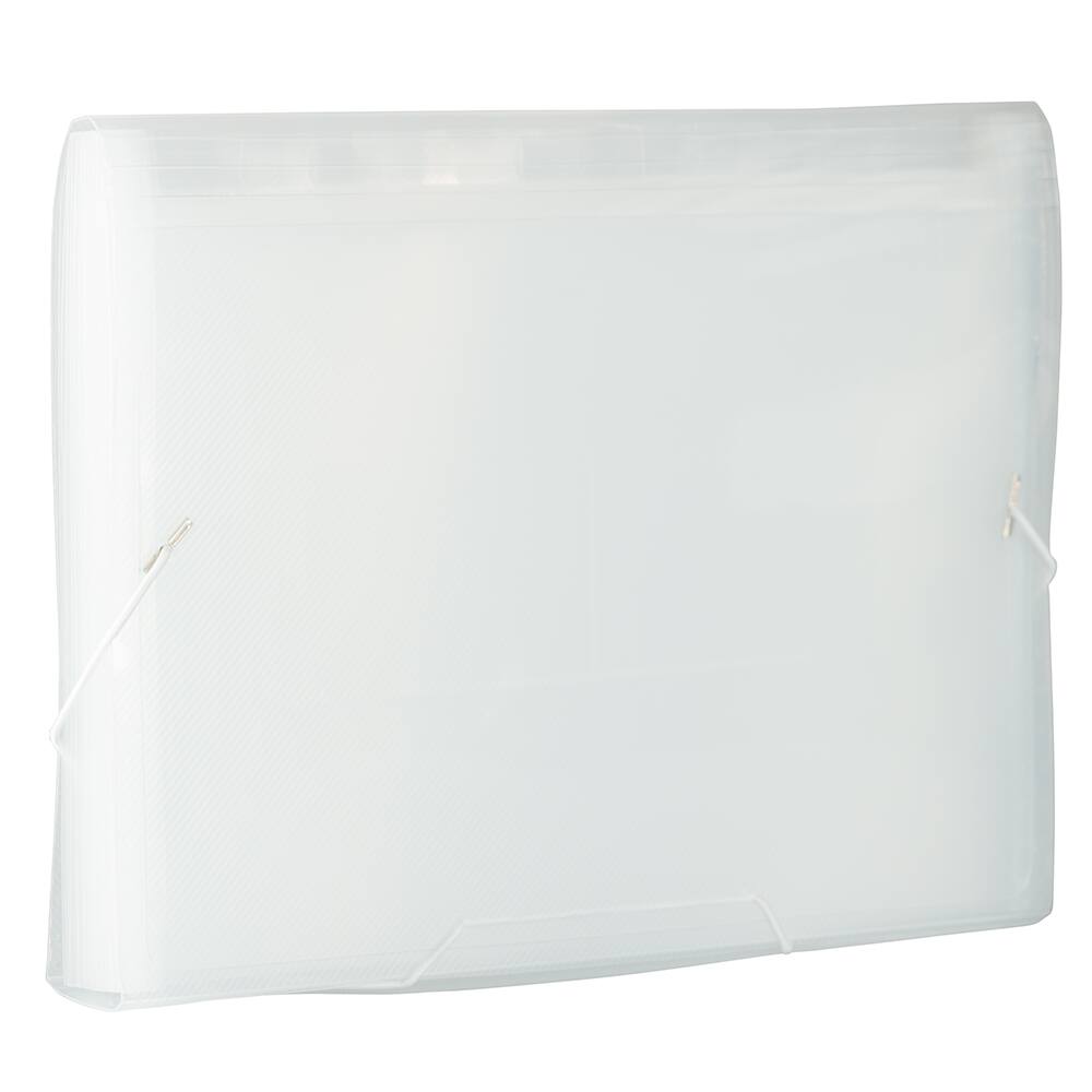 JAM Paper 9&#x22; x 13&#x22; Plastic Accordion Folder