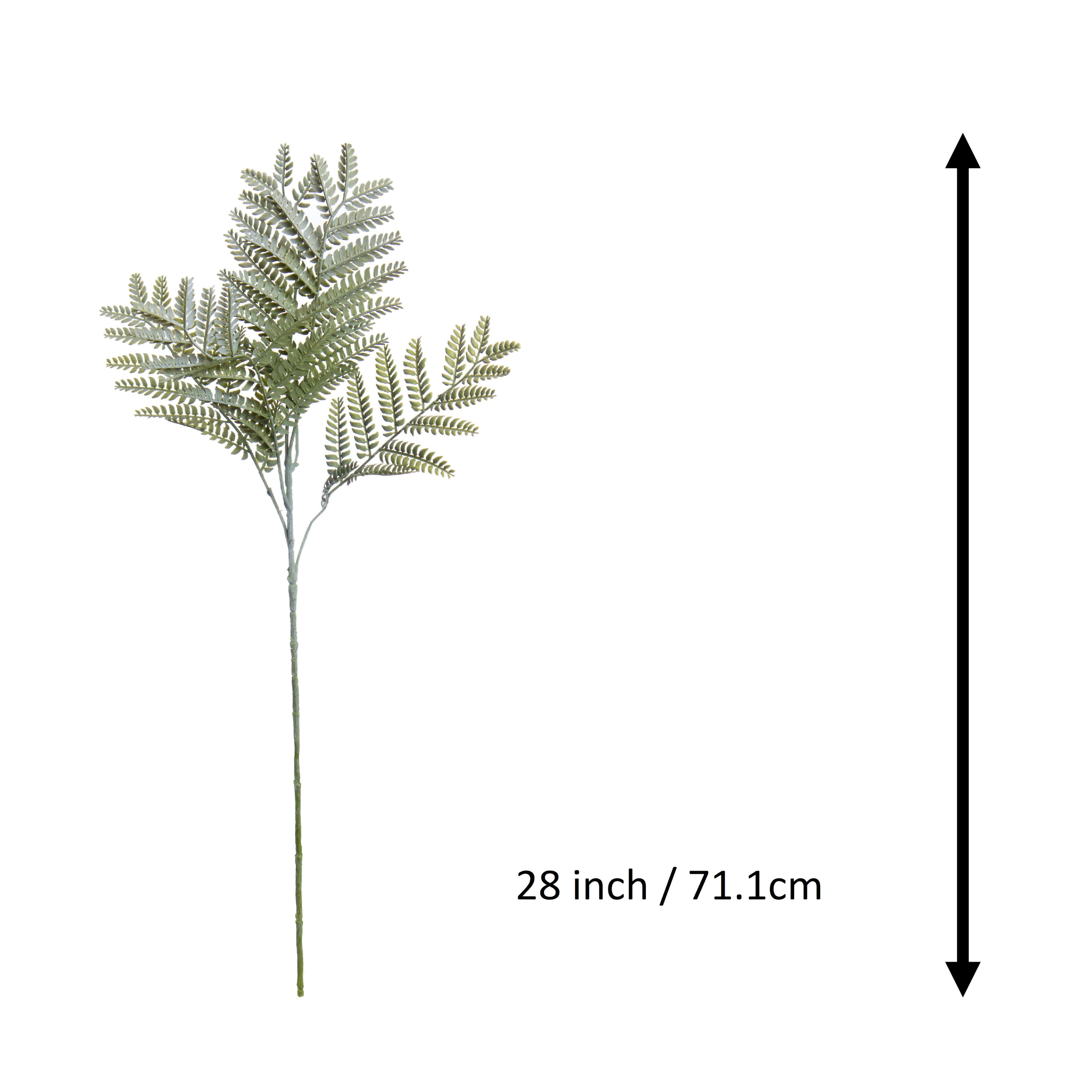 28&#x22; Green Jacaranda Leaves Stem by Ashland&#xAE;