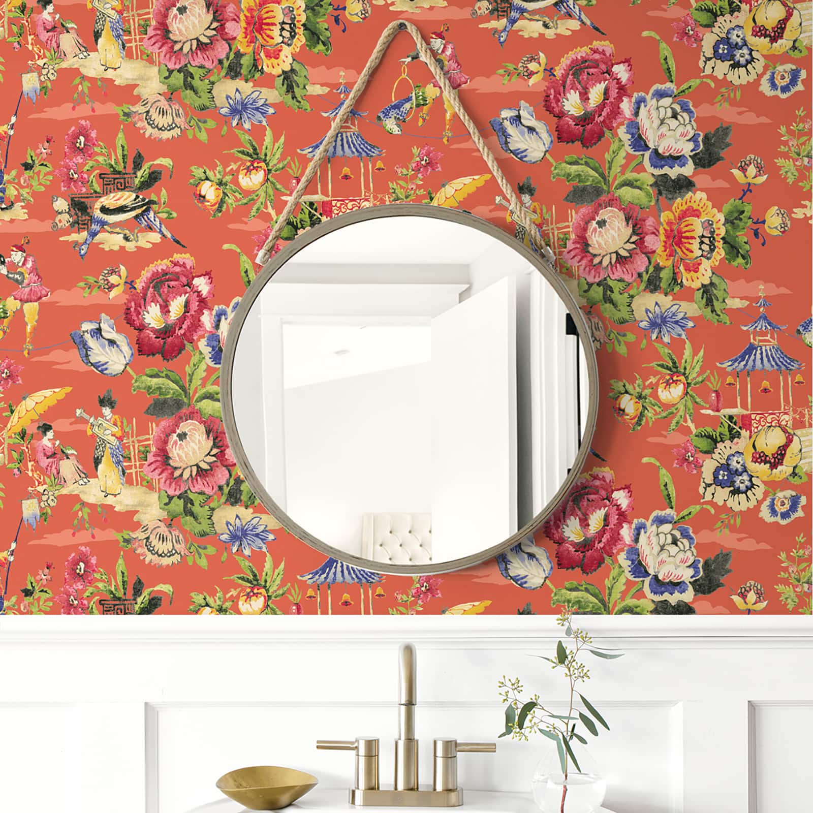 Surface Style Travel Diary Peel &#x26; Stick Wallpaper