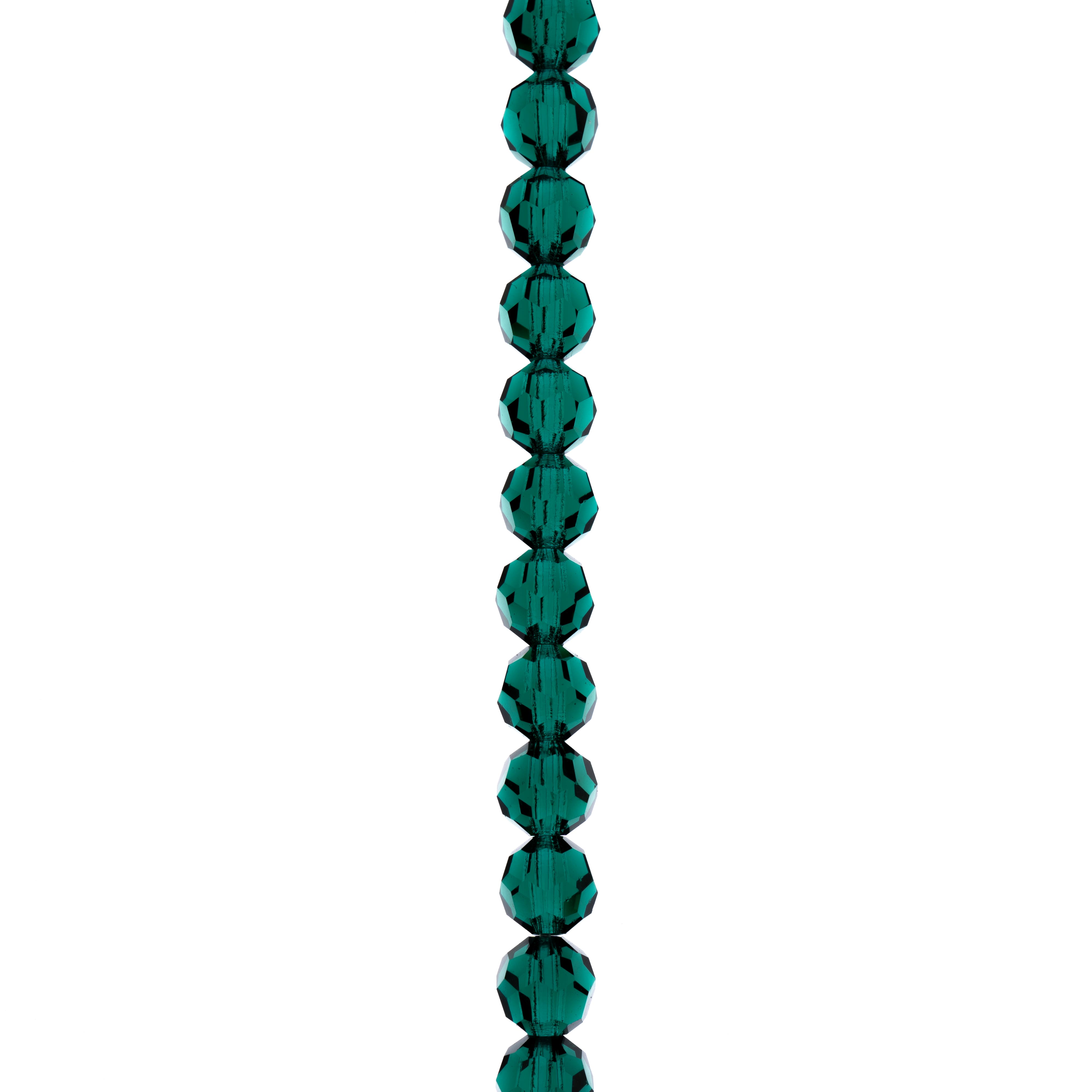 12 Pack: Preciosa Glass Crystal Round Beads, 6mm by Bead Landing™