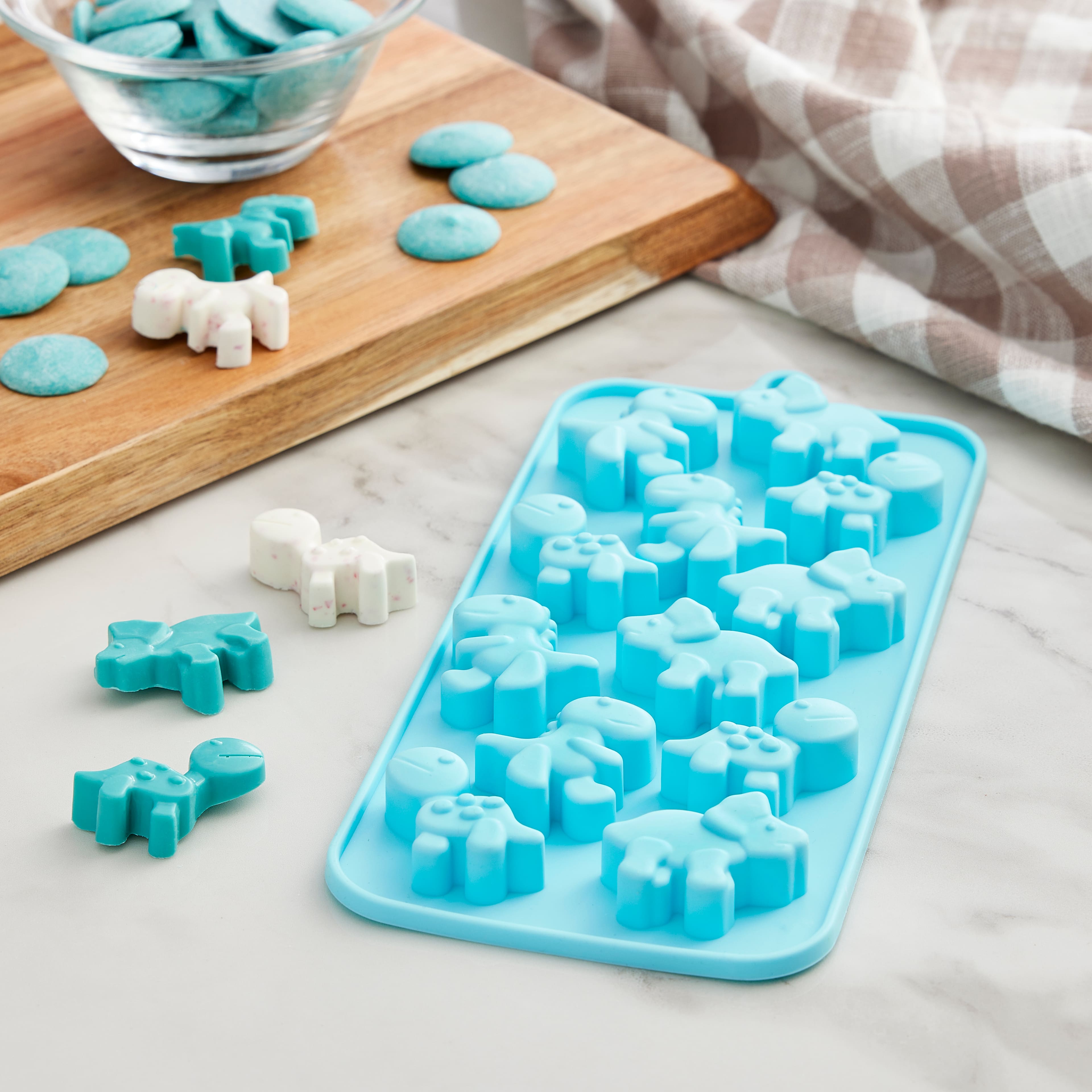 Gummy Bear Silicone Mold Candy Molds Ice Cube Tray & Chocolate Maker Kit 3  Pack