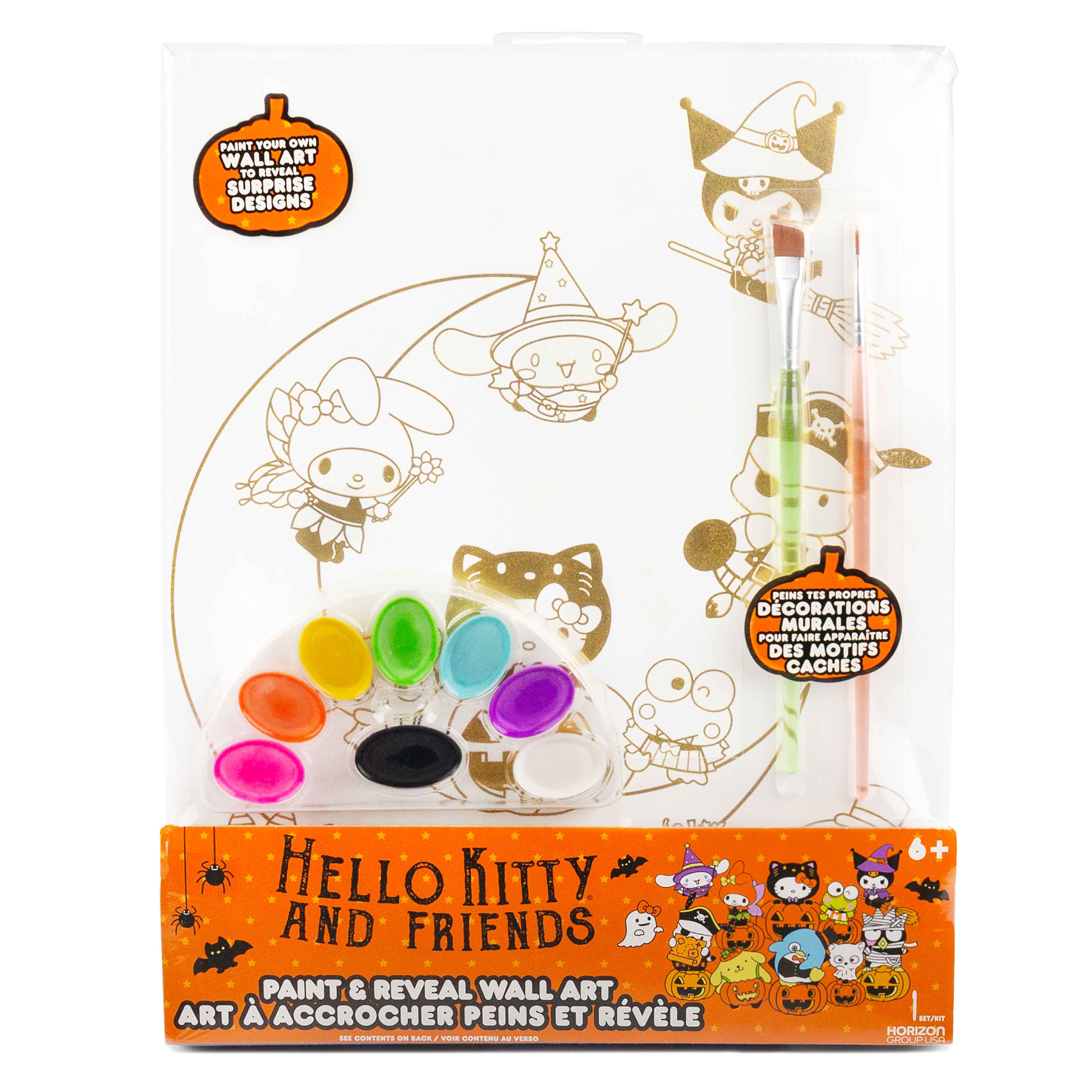 Hello Kitty&#xAE; &#x26; Friends Paint &#x26; Reveal Wall Art Kit