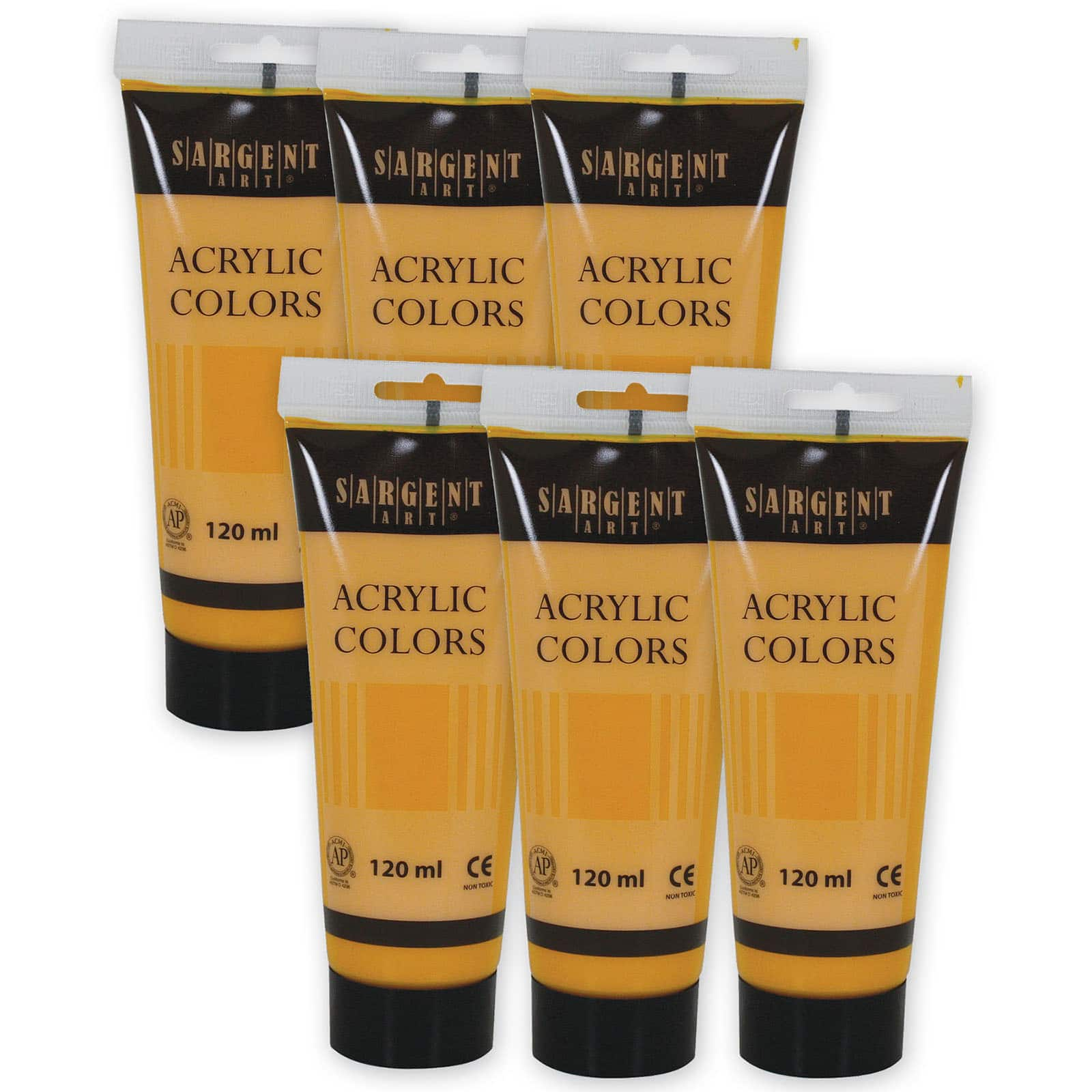 Sargent Art Acrylic Paint 120 ML 6ct Michaels   D651476S 1 