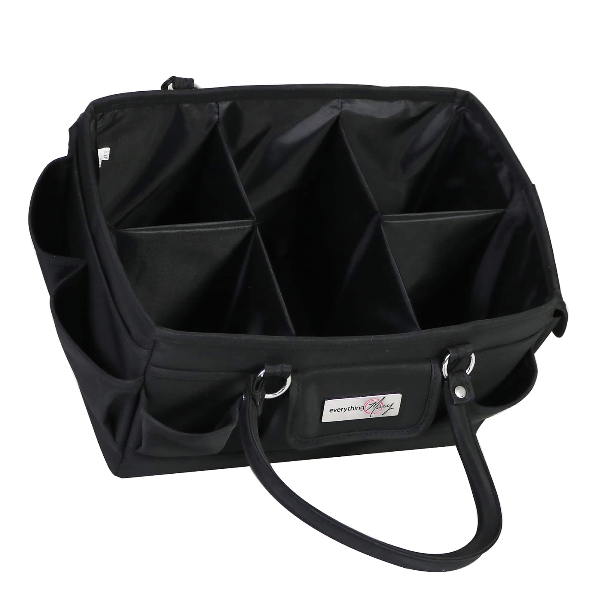 Everything Mary Black Deluxe Store & Tote Craft Organizer